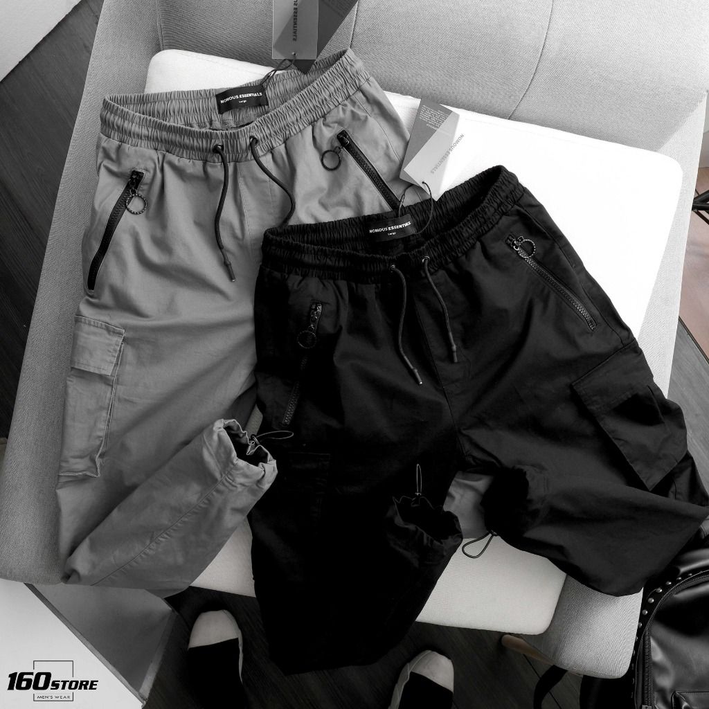 Quần jogger NOMOUS ESSENTIALS túi hộp