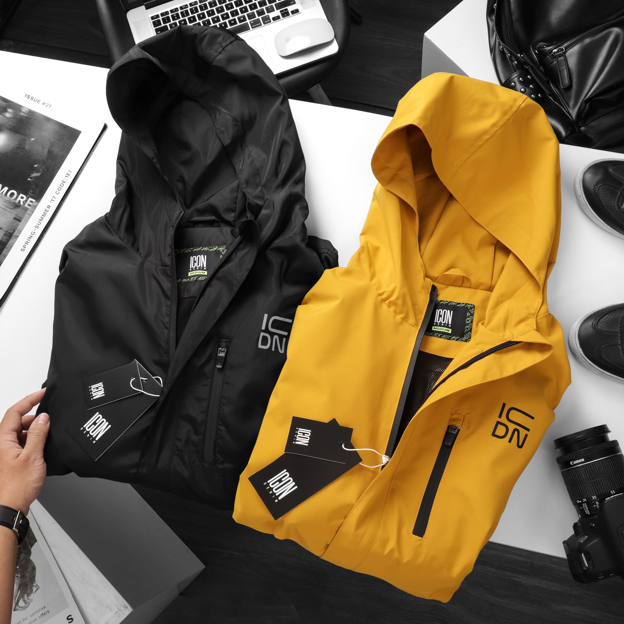 Áo khoác ICON DENIM Windbreaker
