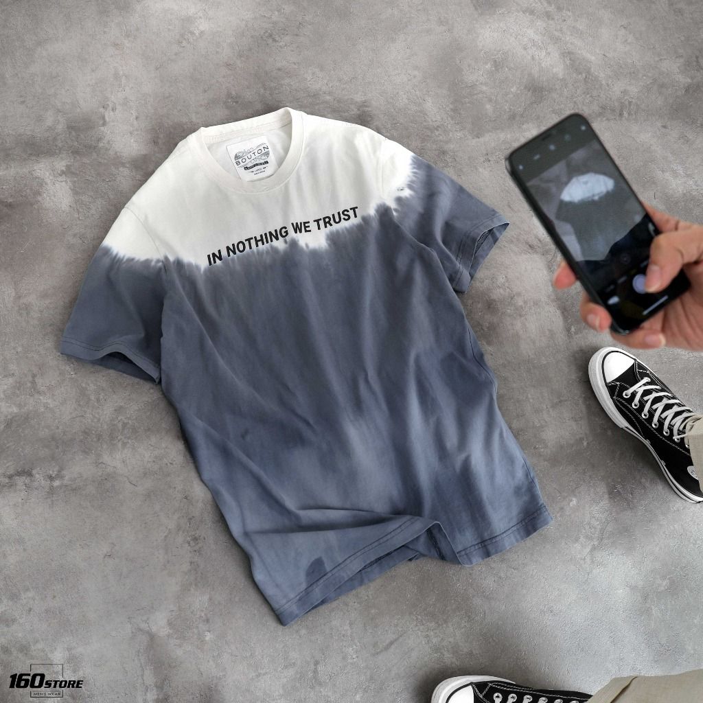 Áo Thun BOUTON Acid Wash