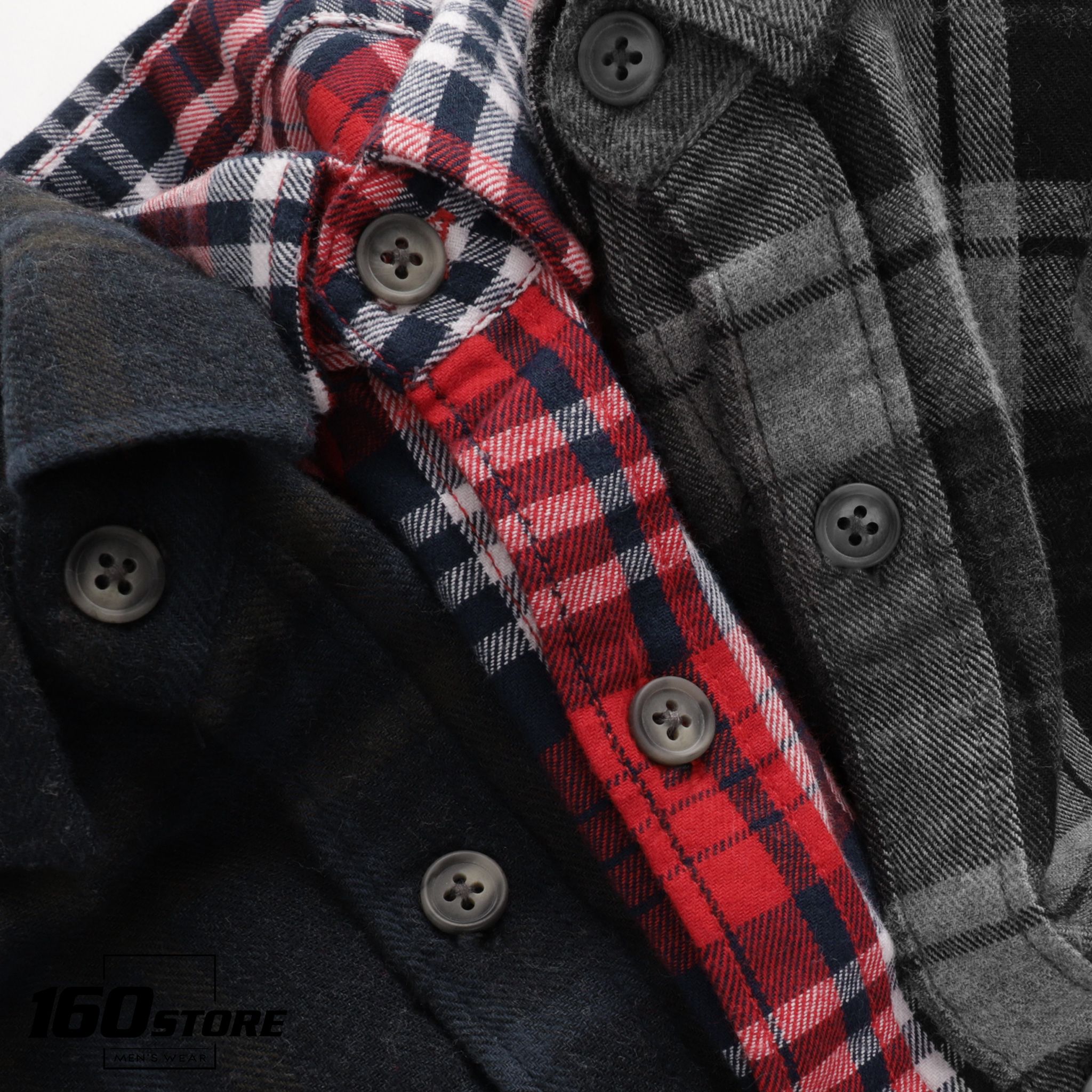 Áo sơmi BOUTON Flannel Caro