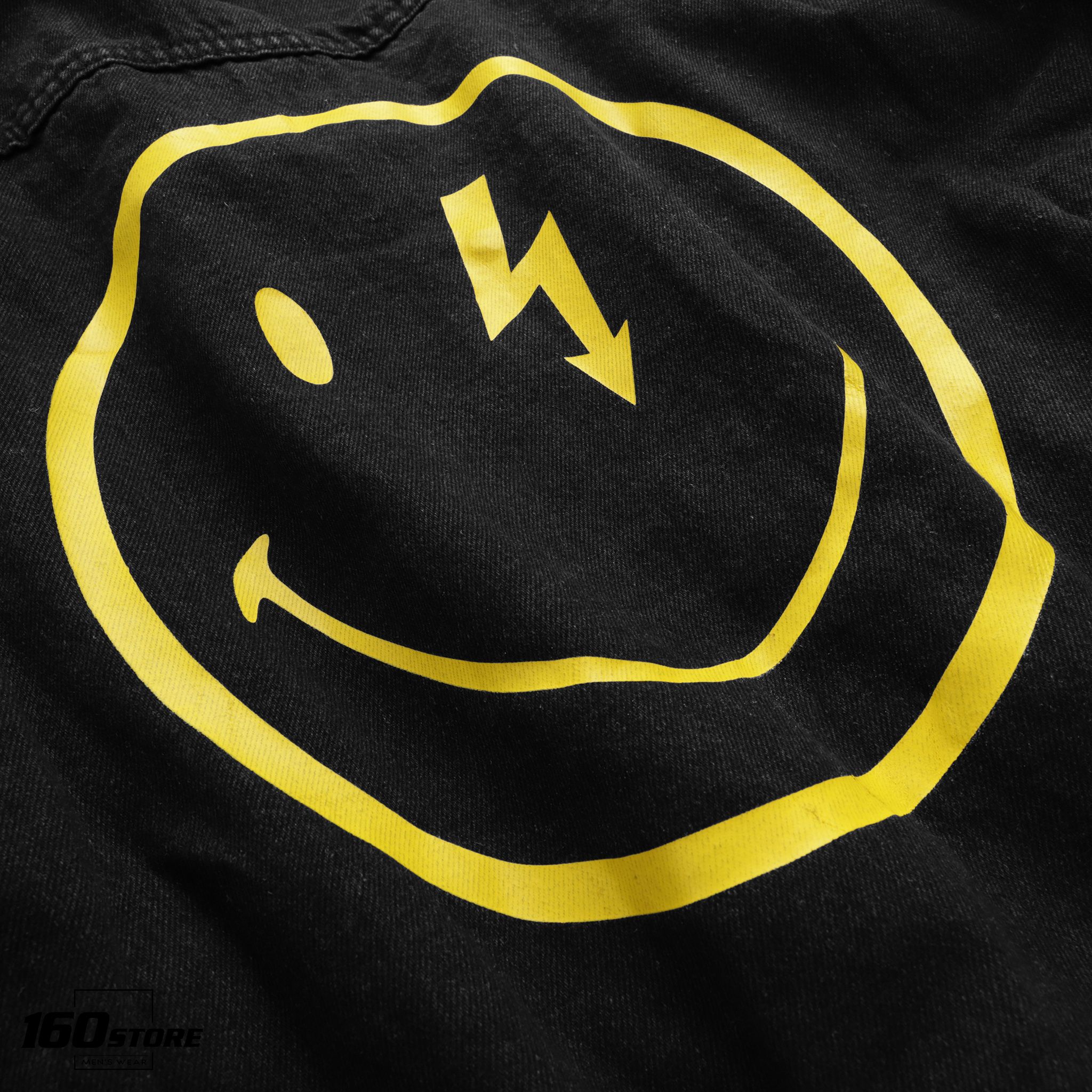 Áo khoác jeans BOUTON Smile Printed