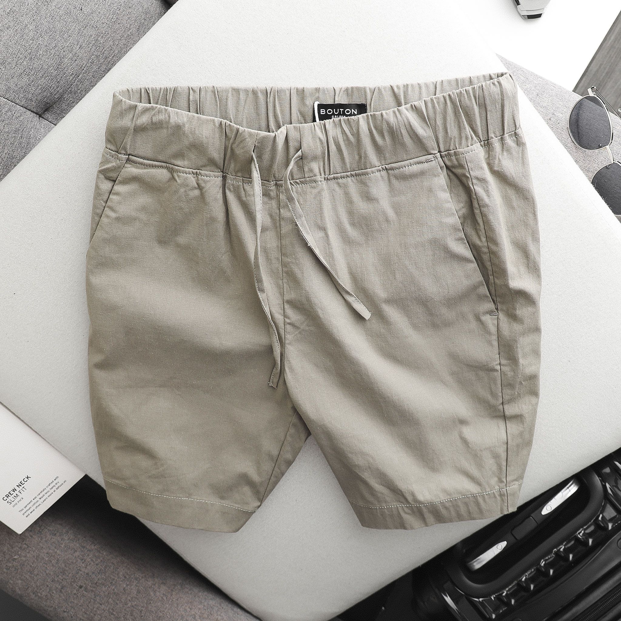 Quần short linen BOUTON