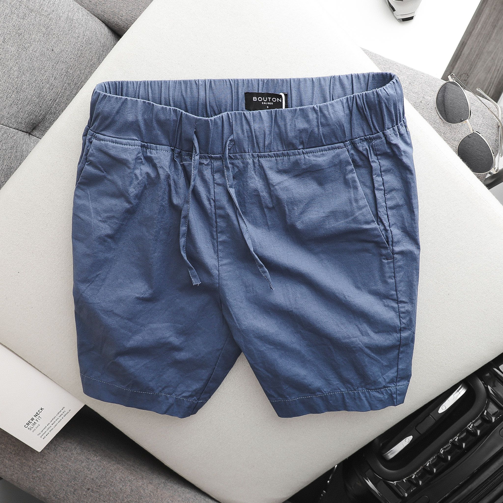 Quần short linen BOUTON