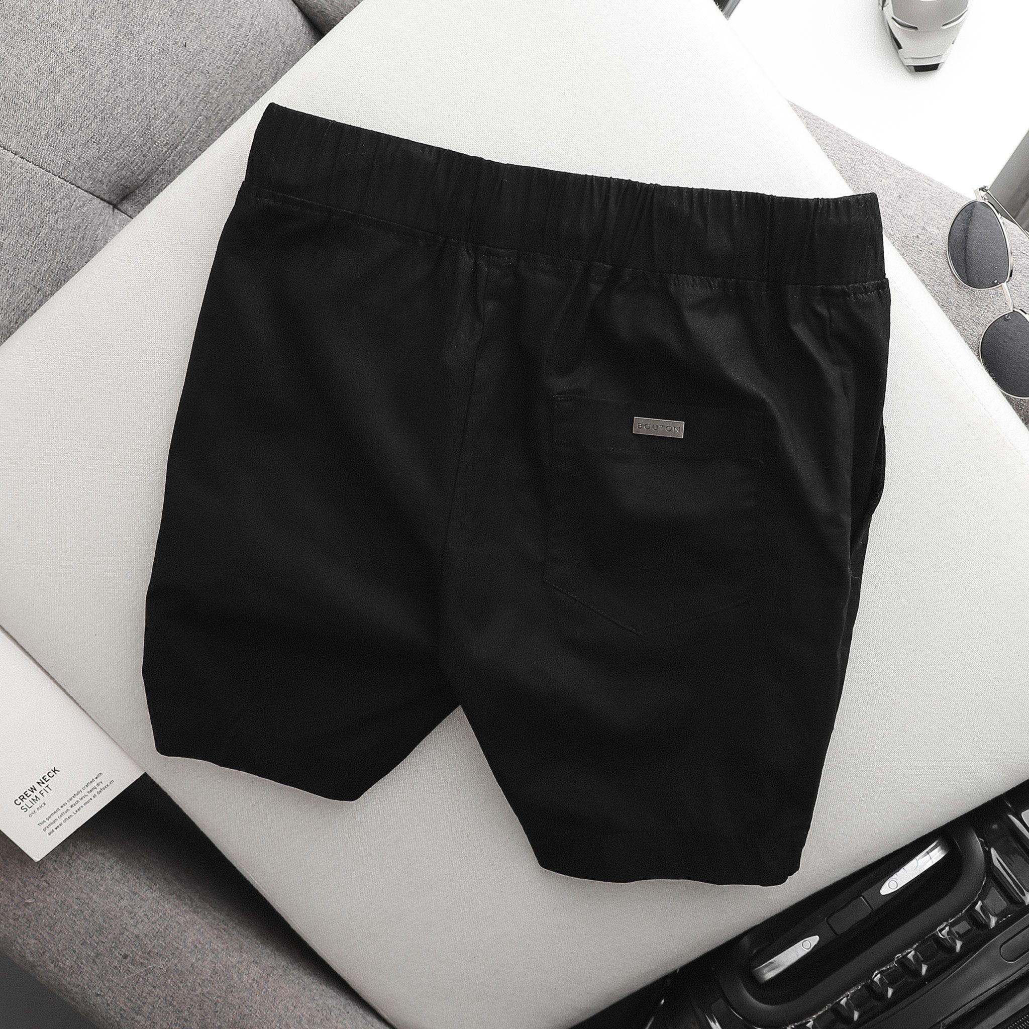 Quần short linen BOUTON