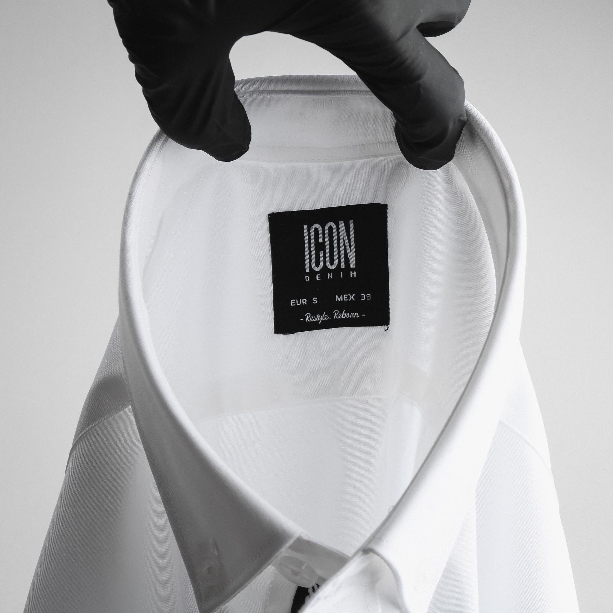 Áo sơmi ICON DENIM phối dây trụ