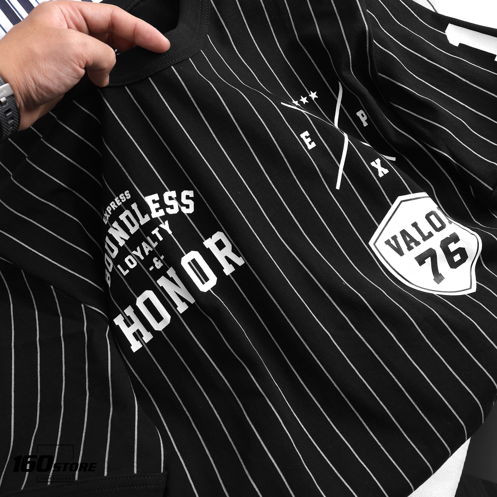 Áo Thun NOMOUS ESSENTIALS baseball striped