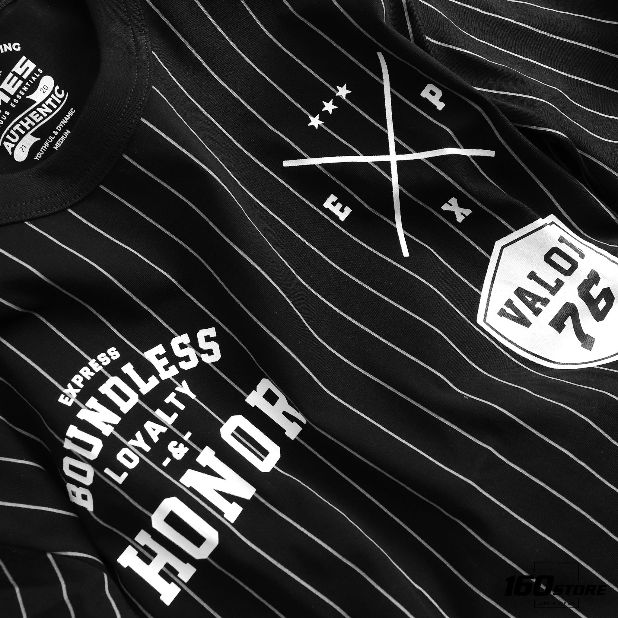 Áo Thun NOMOUS ESSENTIALS baseball striped