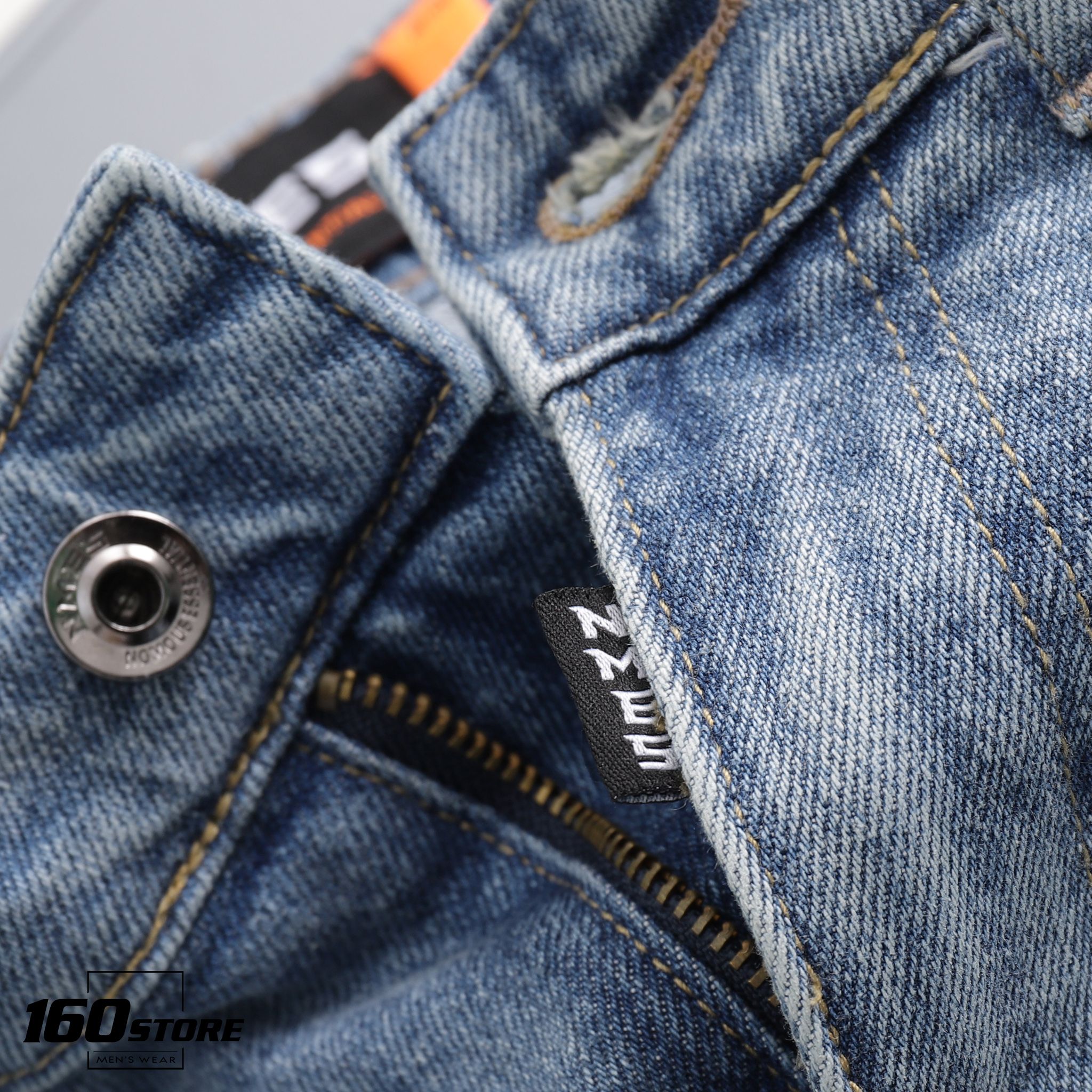 Quần jeans NOMOUS ESSEANTIALS Tiger embroidery