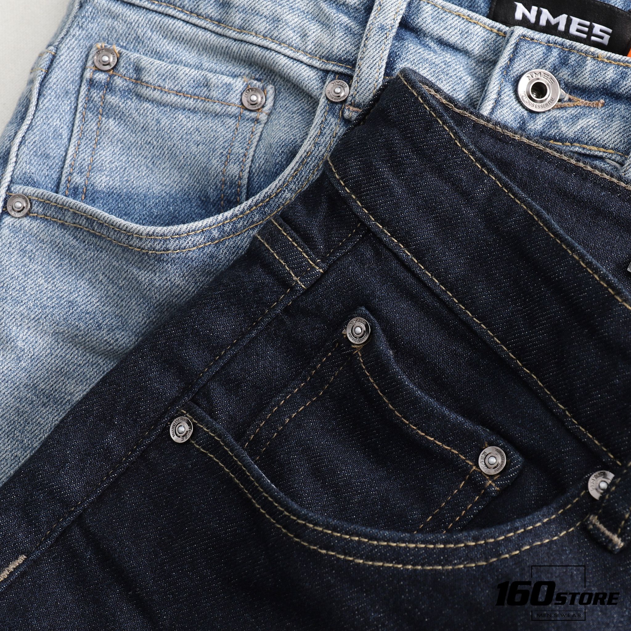 Quần jeans NOMOUS ESSEANTIALS Tiger embroidery