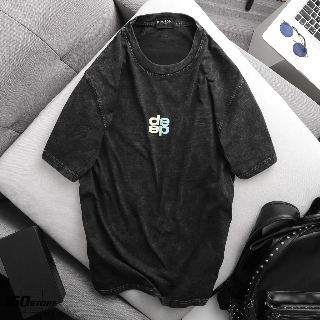Áo thun BOUTON Deep wash acid