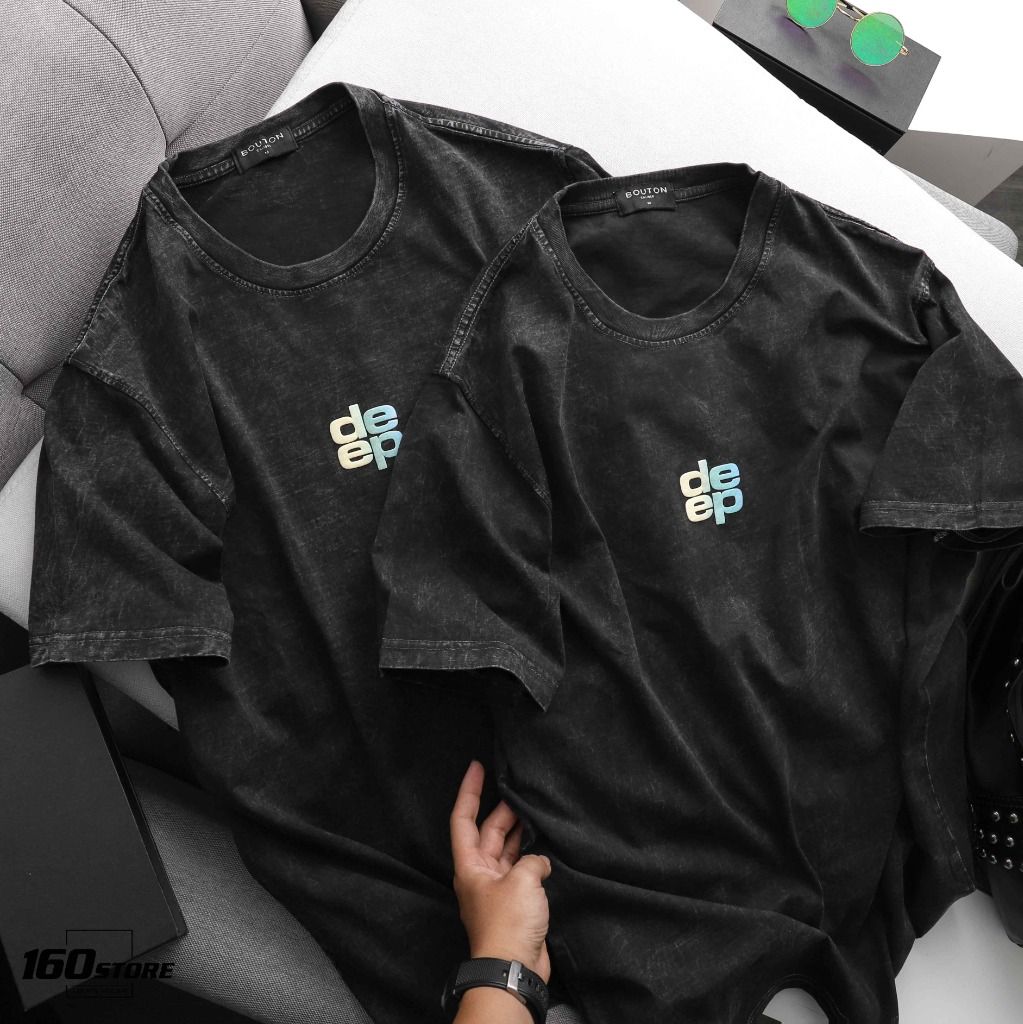Áo thun BOUTON Deep wash acid