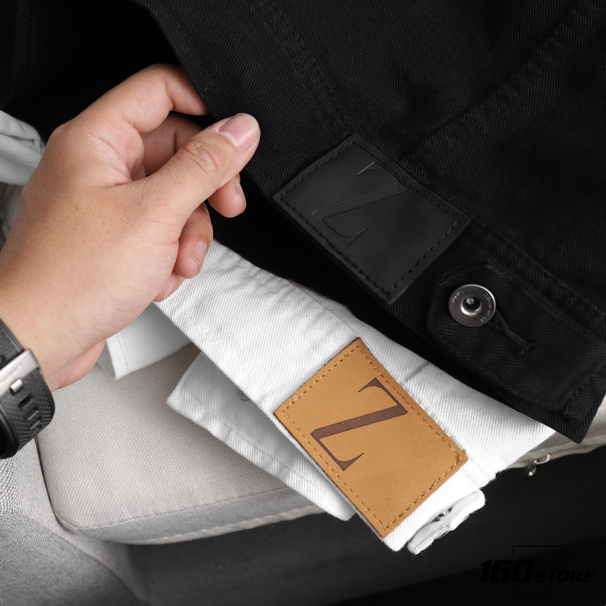 Áo khoác ZRA denim phối nón (2 in 1)