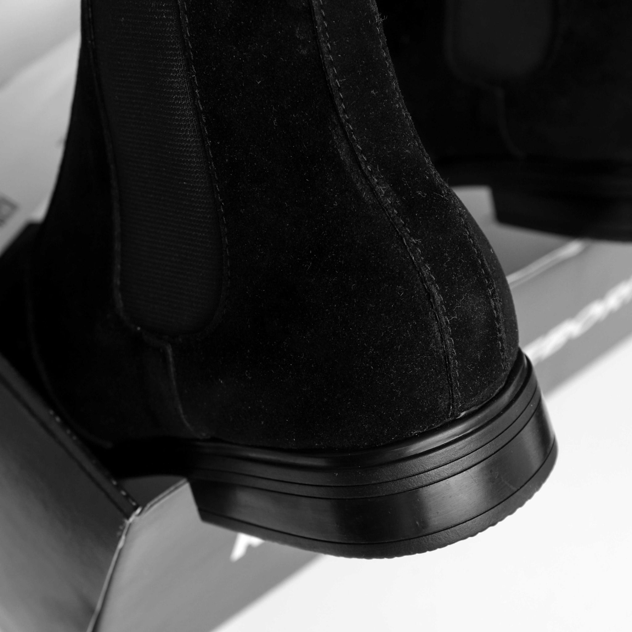 Giày chelsea boots ICON DENIM da lộn