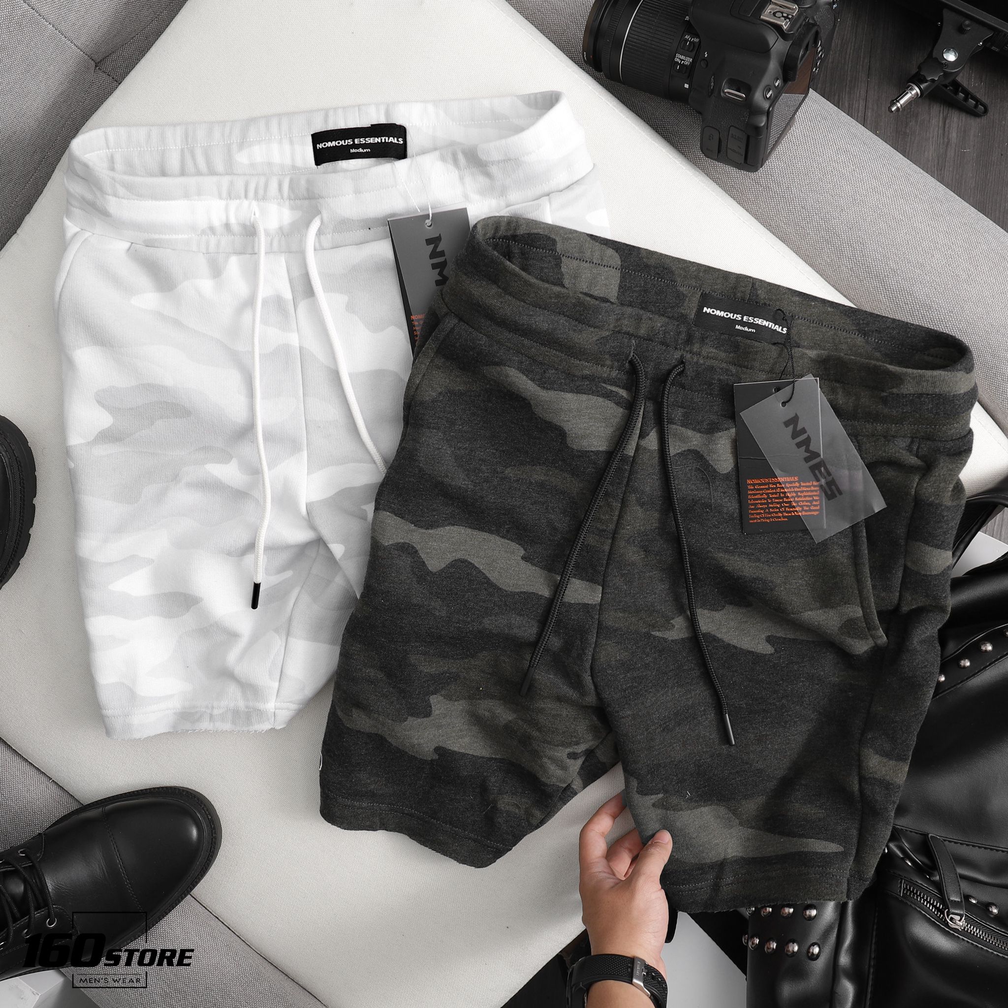 Quần short nỉ NOMOUS ESSEANTIALS basic