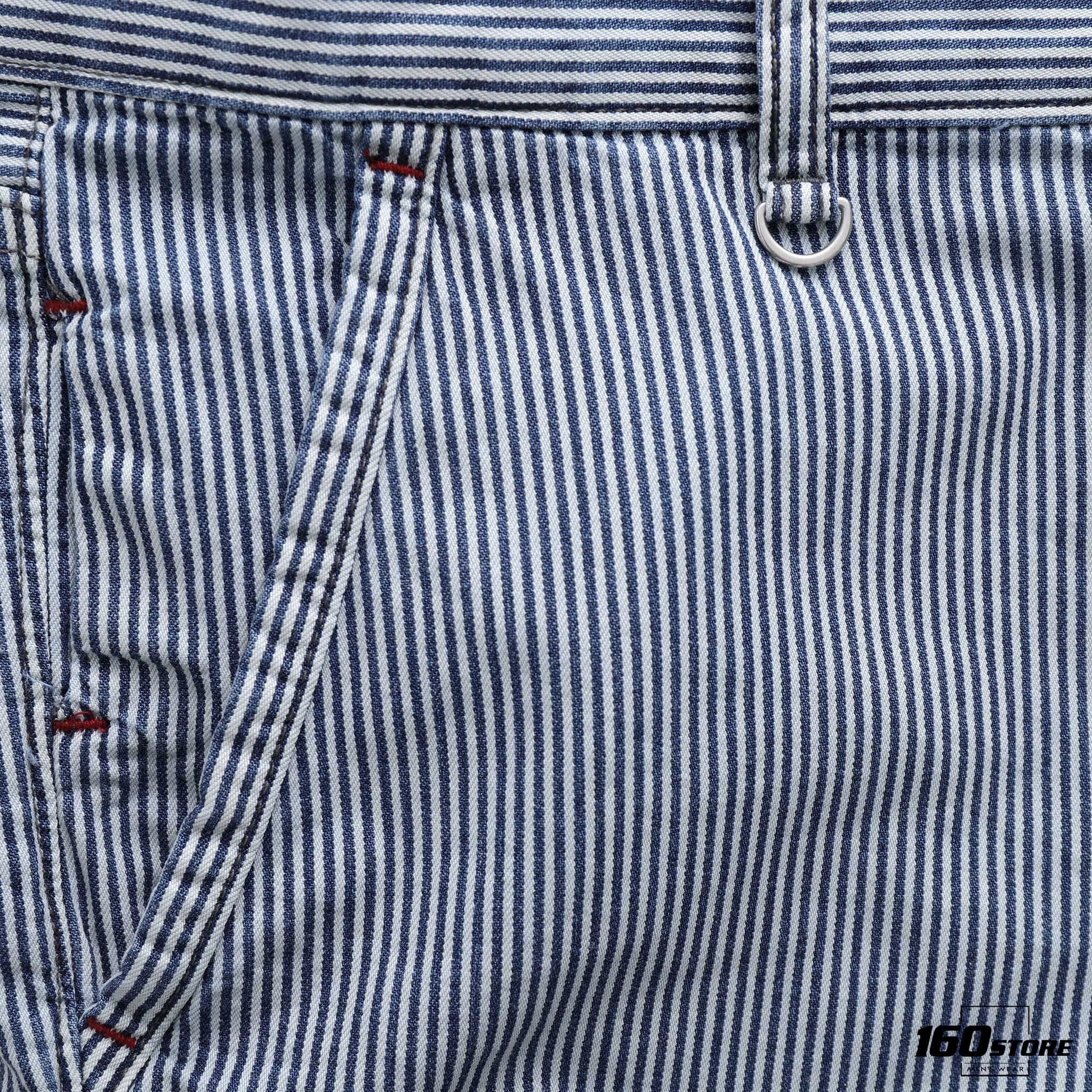 Quần short kaki NOMOUS ESSENTIALS kẻ