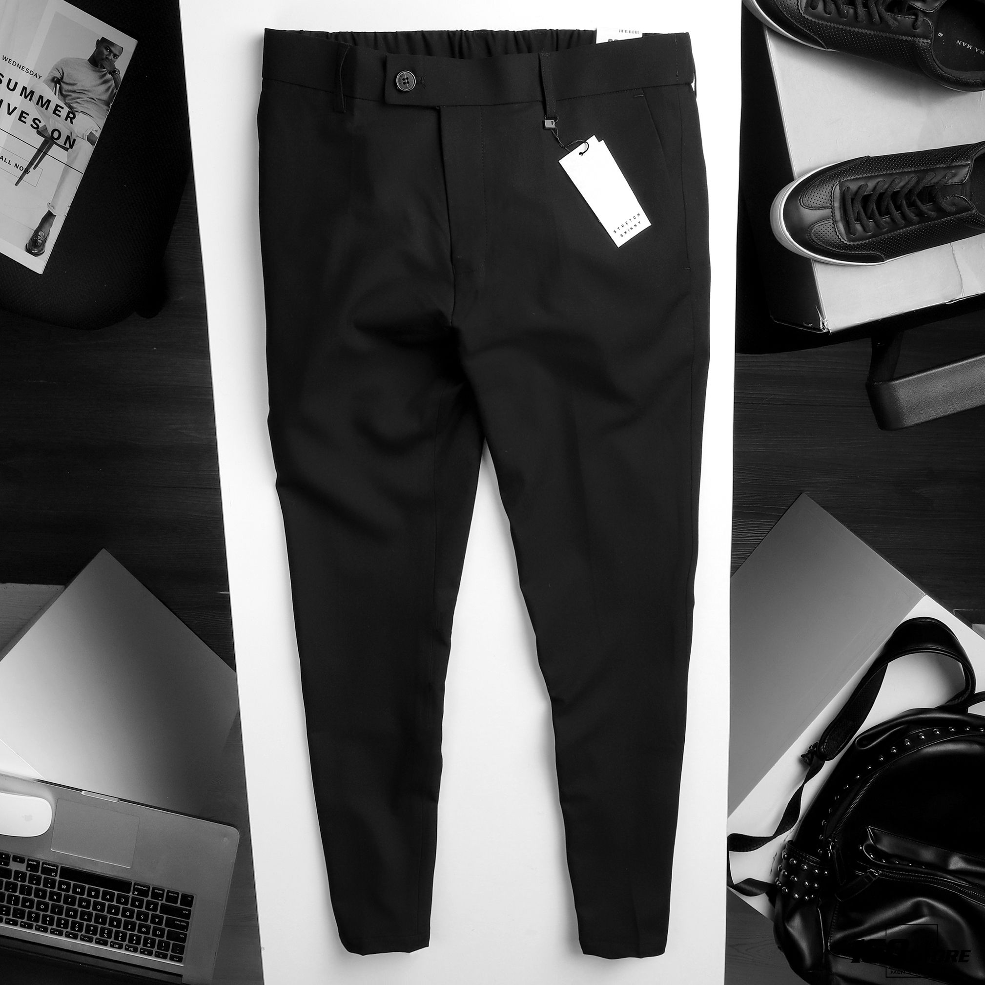 Quần tây lưng thun TM stretch skinny