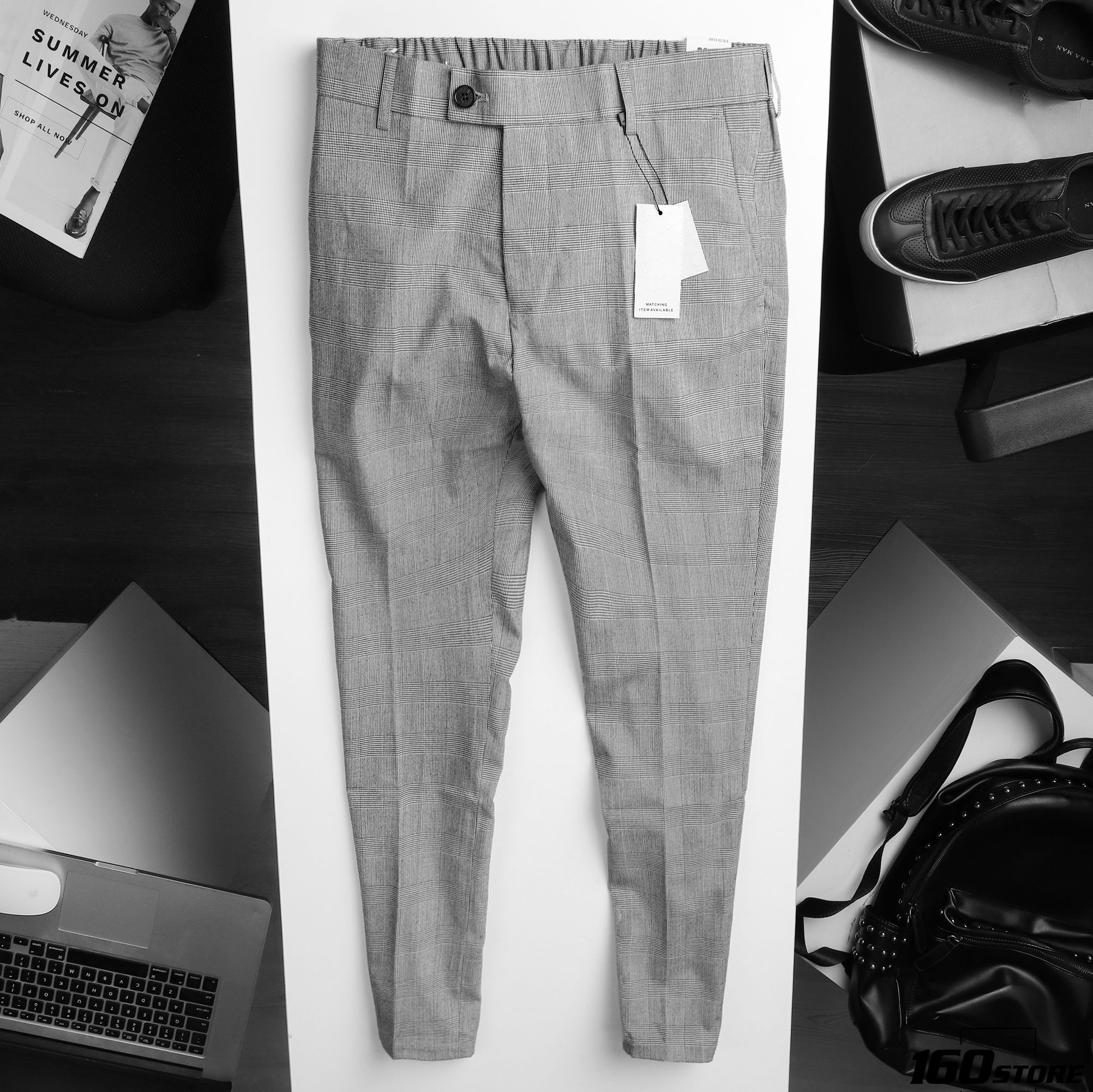 Quần tây lưng thun TM stretch skinny