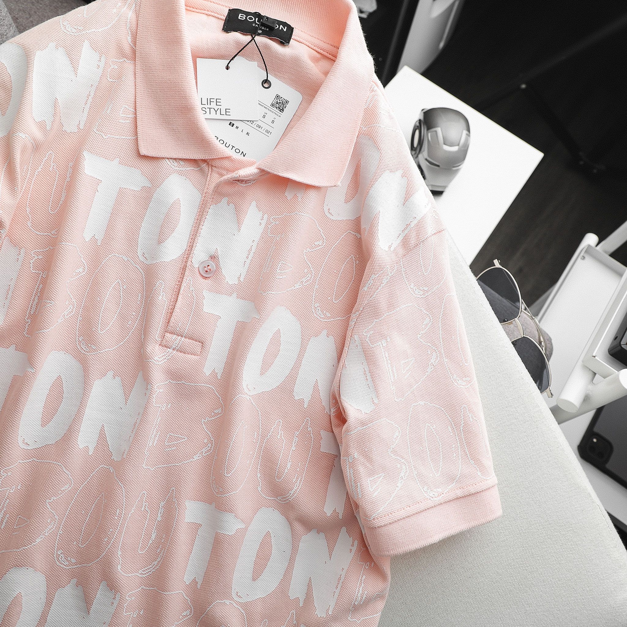 Áo polo BOUTON printed