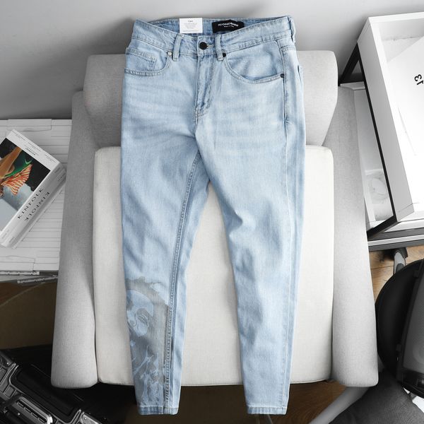 Quần Jean Nam ICONDENIM Slim-Straight Blue Wash B.Marley