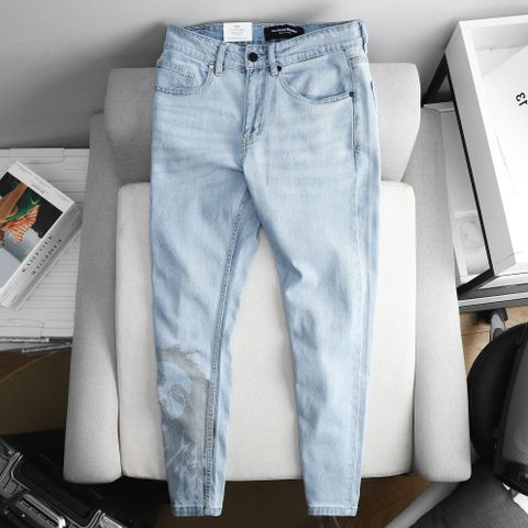 Quần Jean Nam ICONDENIM Slim-Straight Blue Wash B.Marley