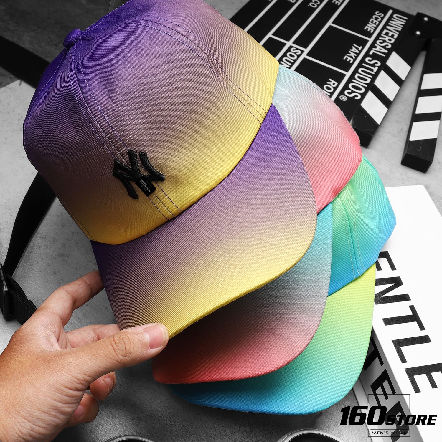 Nón M-L.B Ombre
