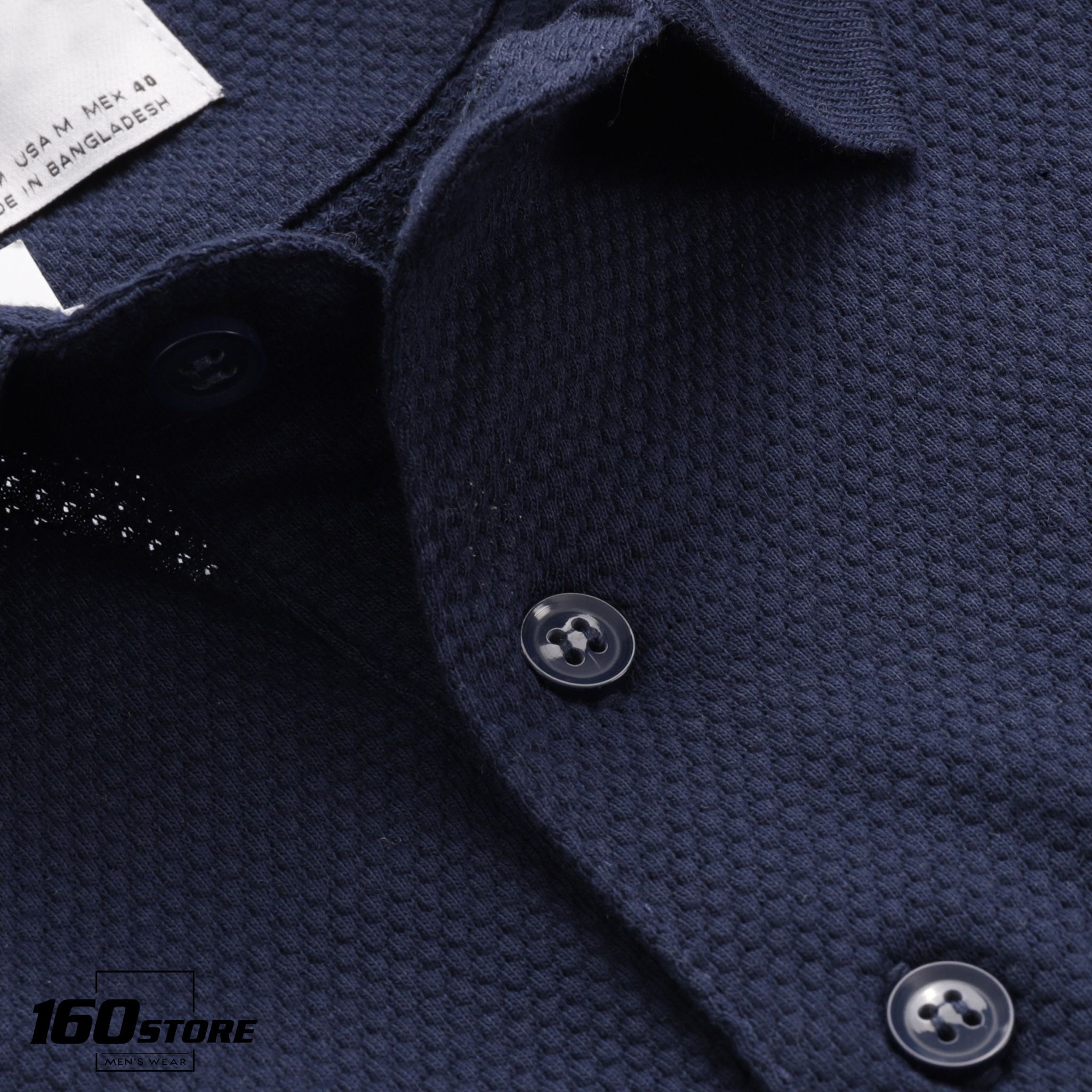 Áo polo ZRA texture knit