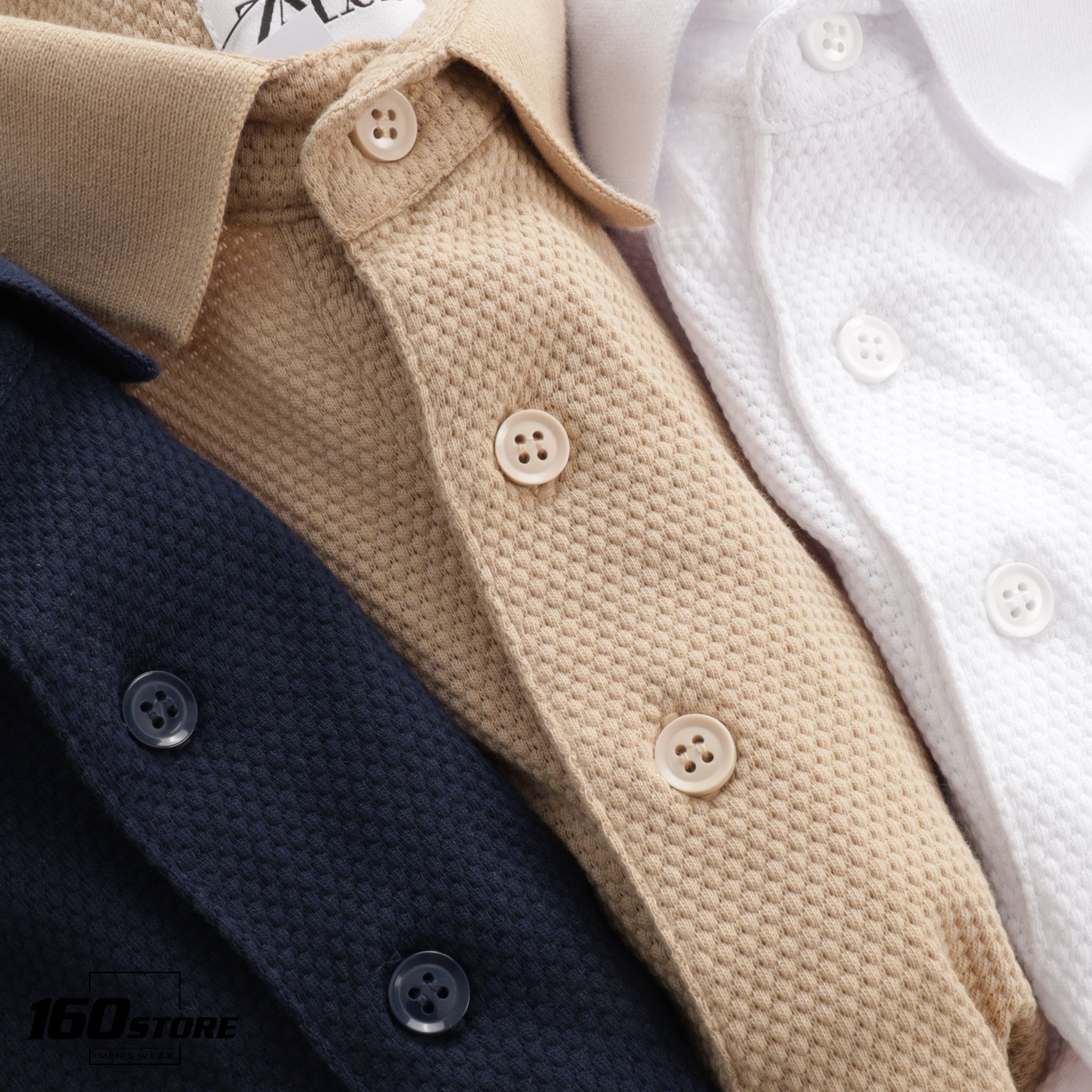 Áo polo ZRA texture knit
