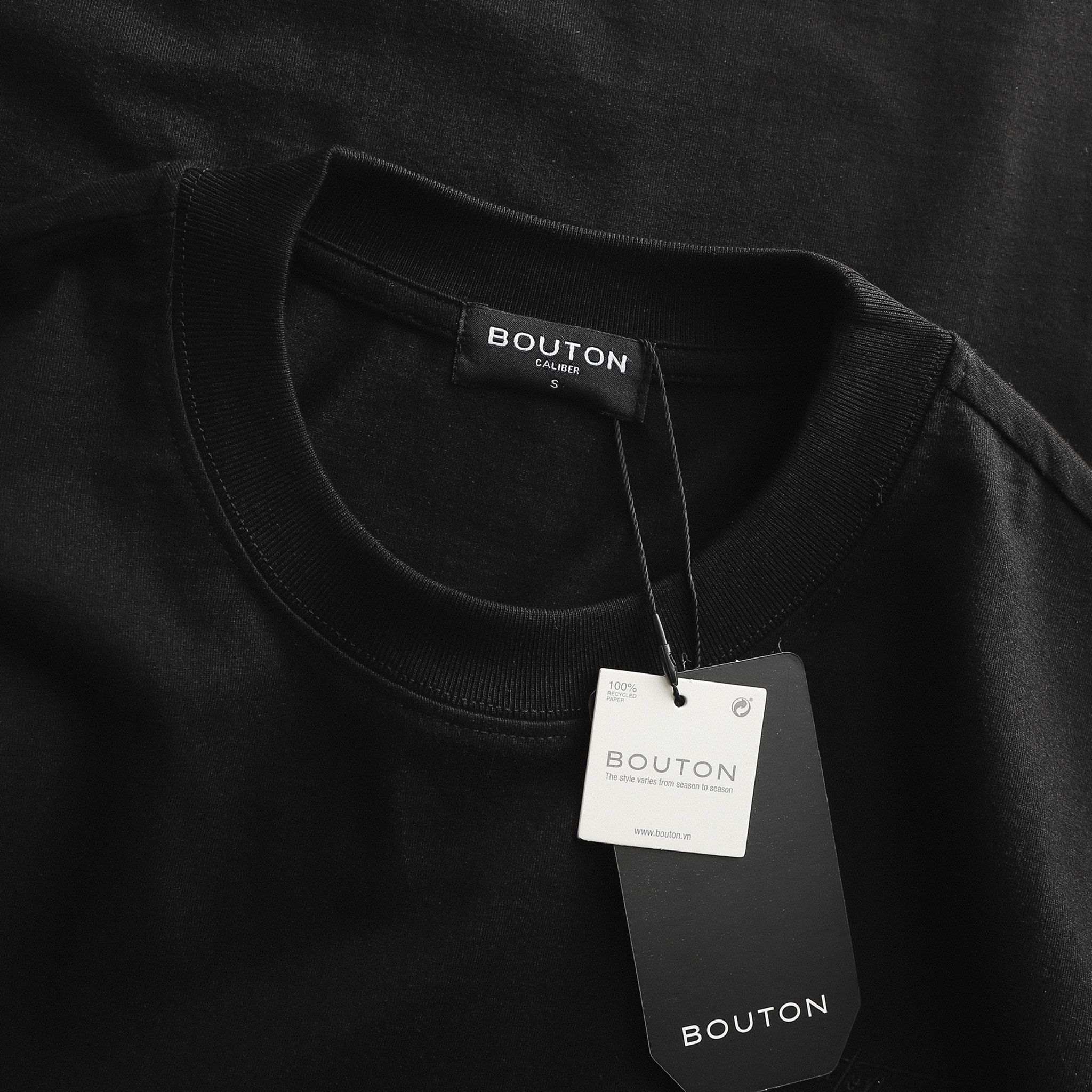 Áo thun BOUTON signature embroidery