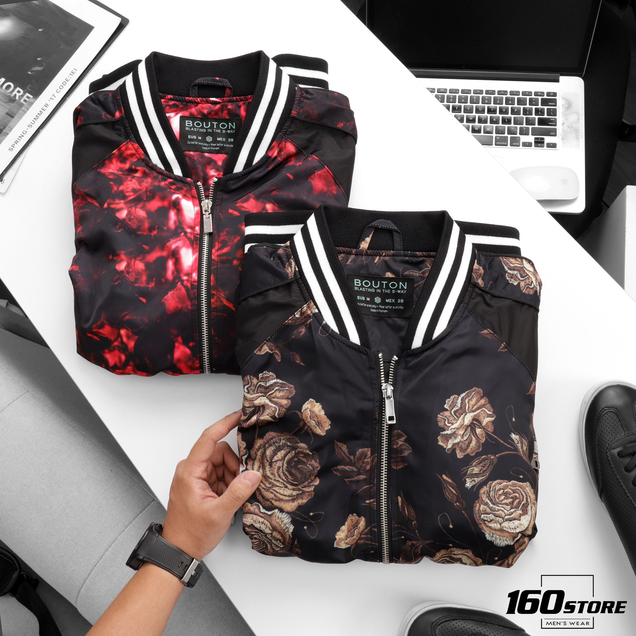 Áo khoác bomber BOUTON fw20