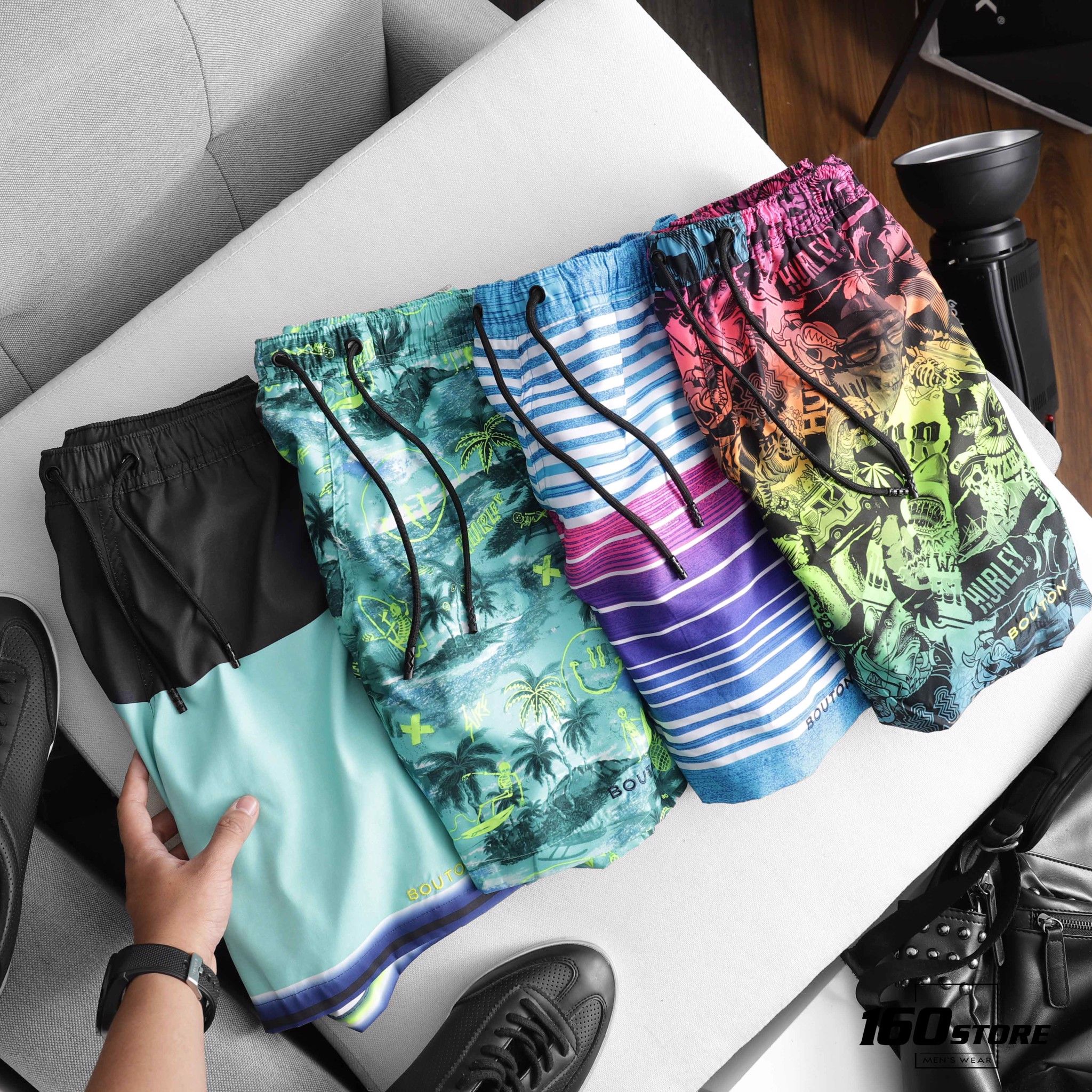 Quần short biển BOUTON ss21