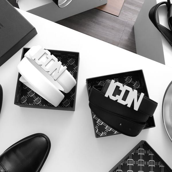 Thắt lưng ICON DENIM w logo ICDN SS20