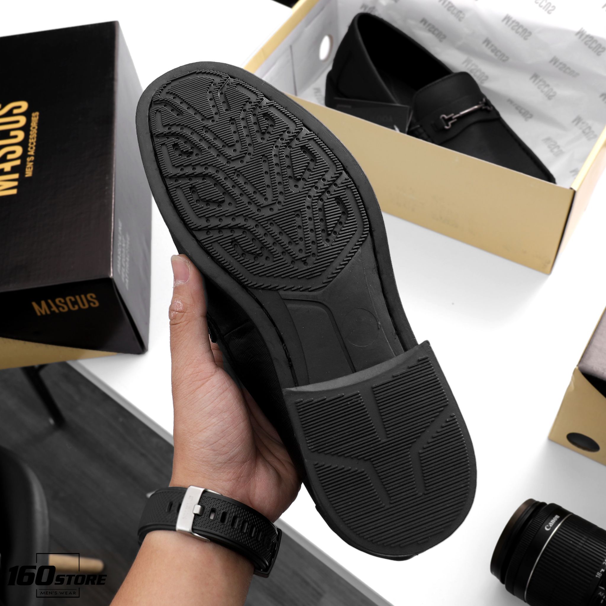 Giày lười da MASCUS ss21