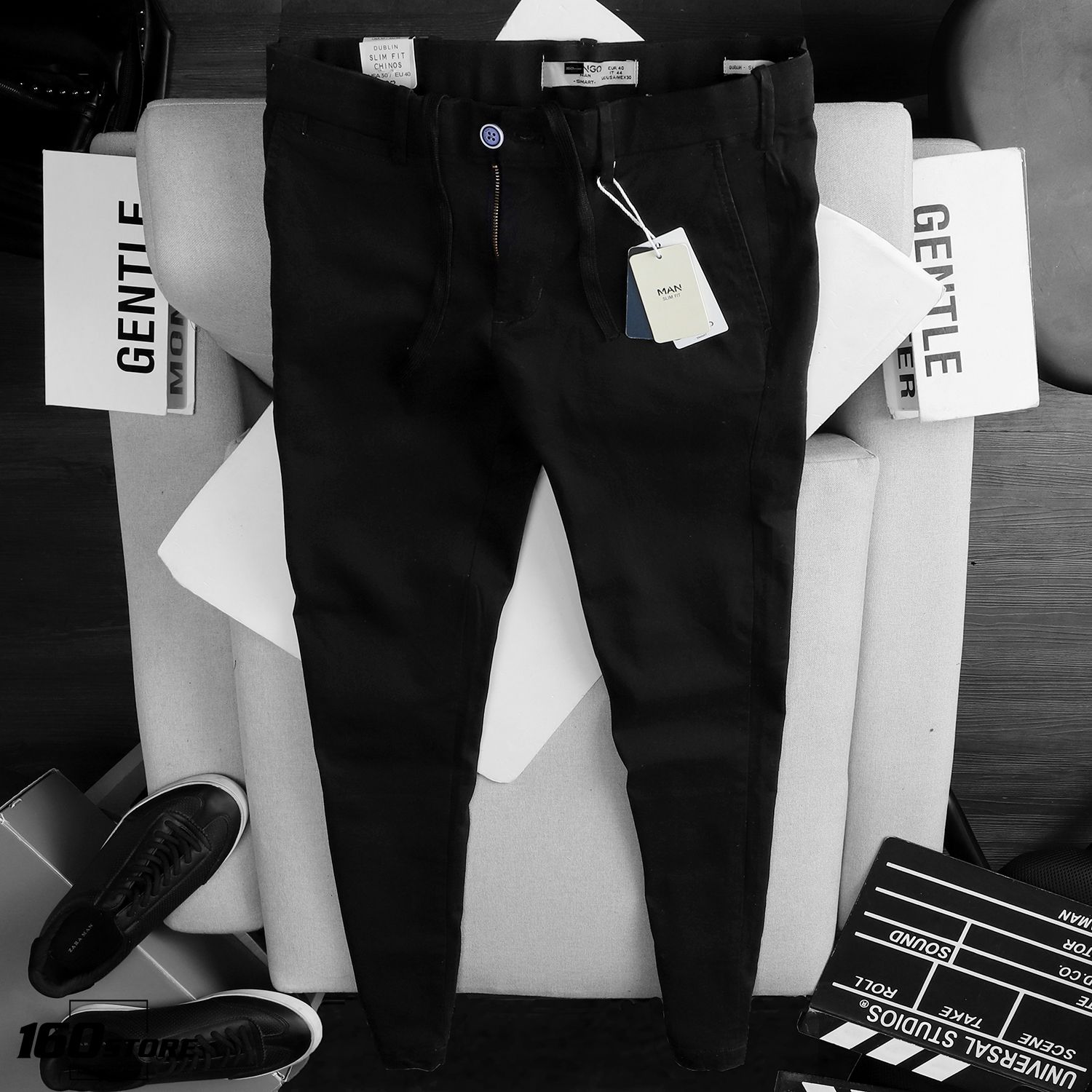 Quần kaki M.N.G slim fit
