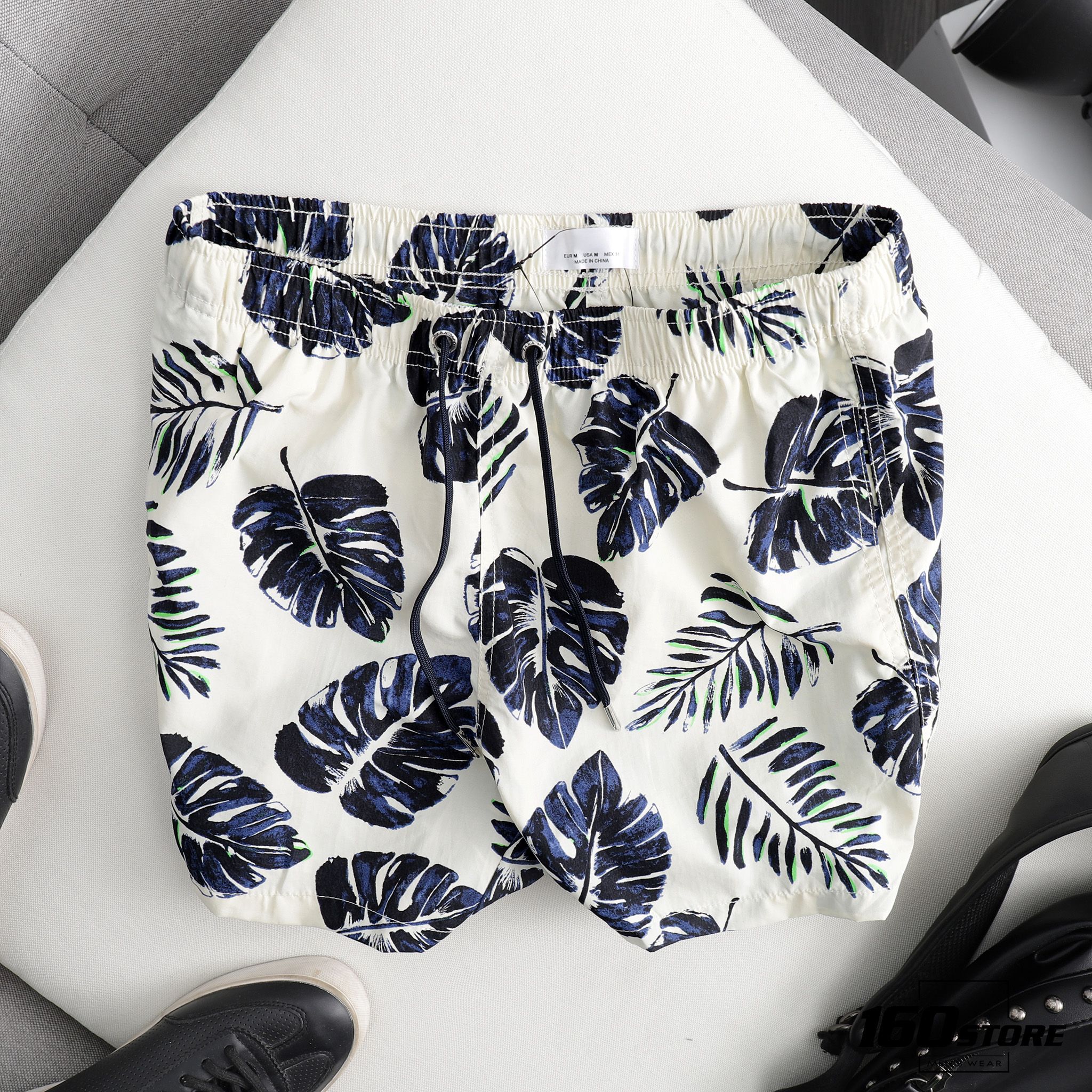 Quần short biển ZRA flower pattern