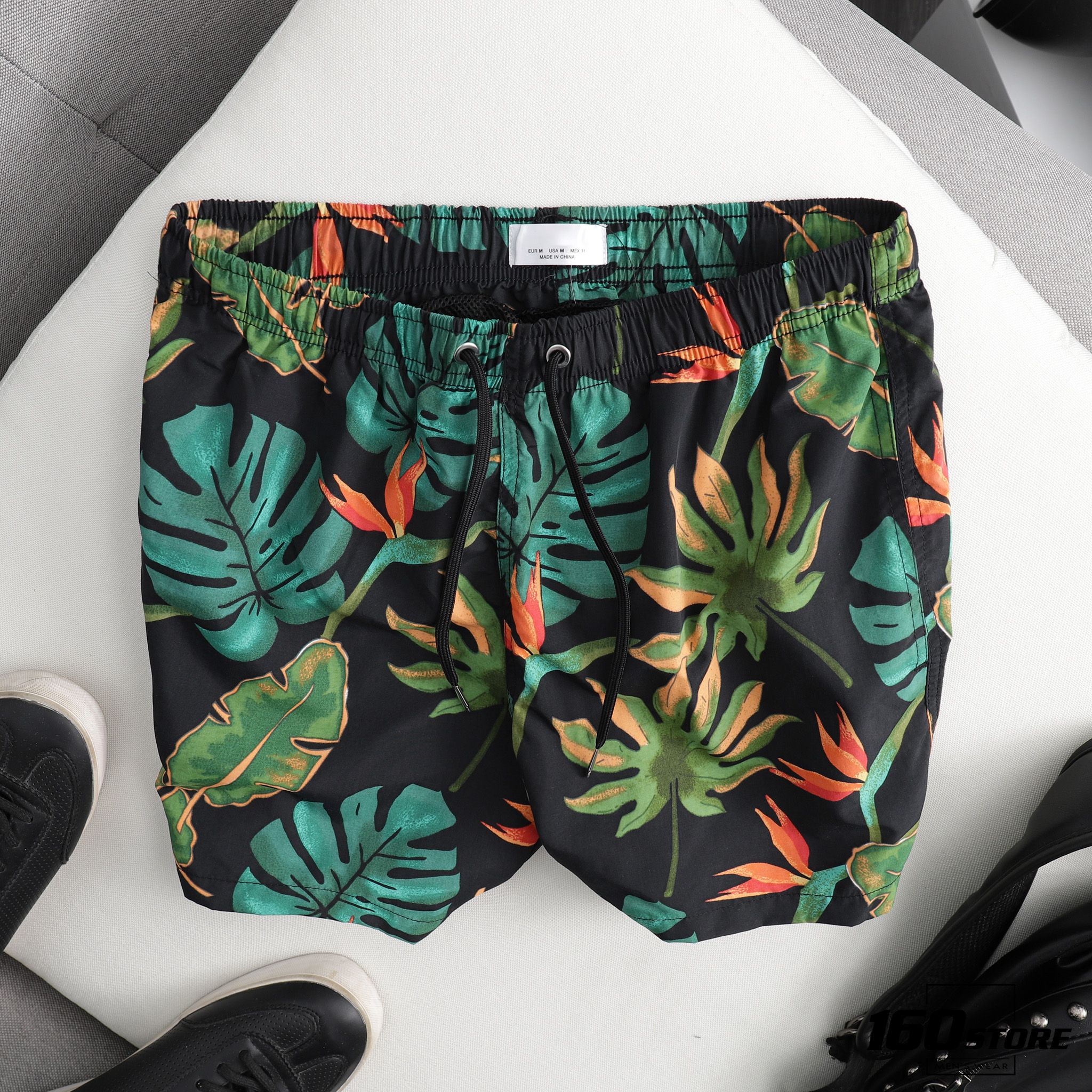 Quần short biển ZRA flower pattern