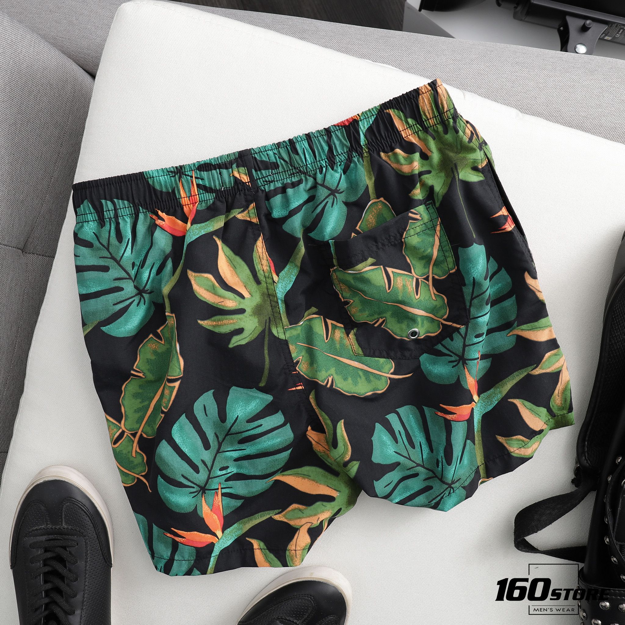 Quần short biển ZRA flower pattern
