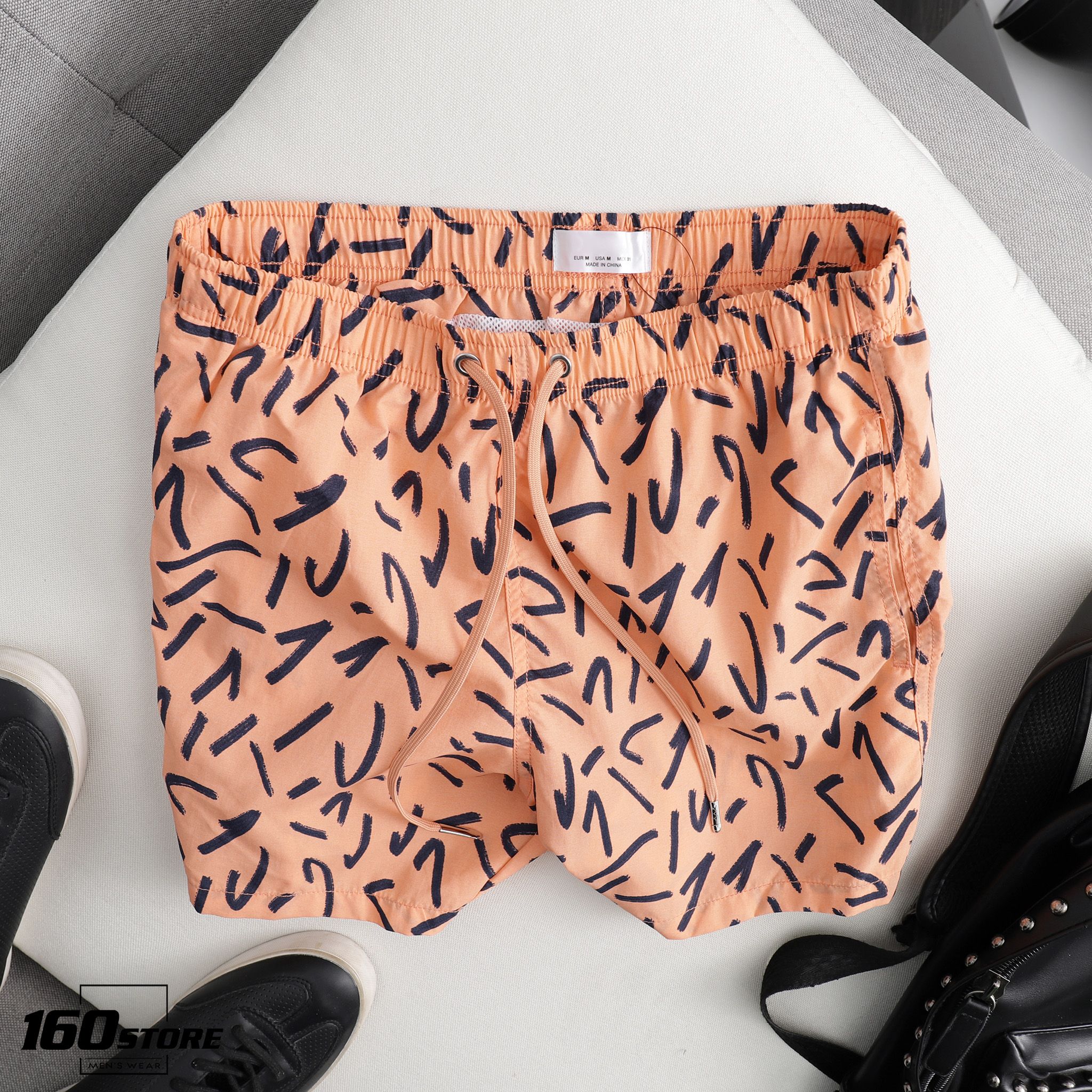 Quần short biển ZRA flower pattern