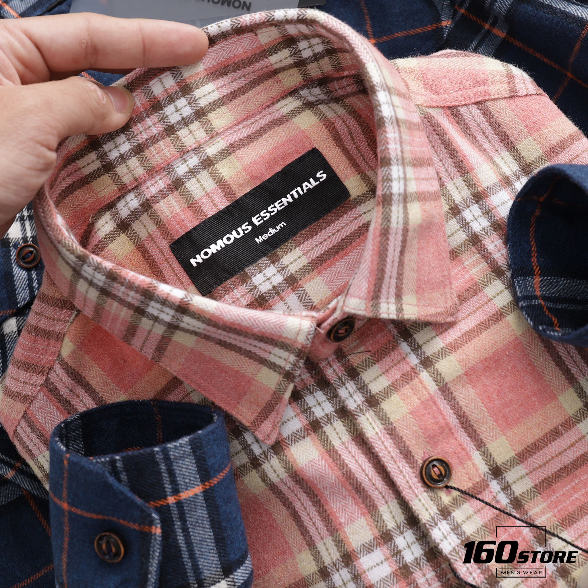 Áo sơmi caro NOMOUS ESSENTIALS flannel
