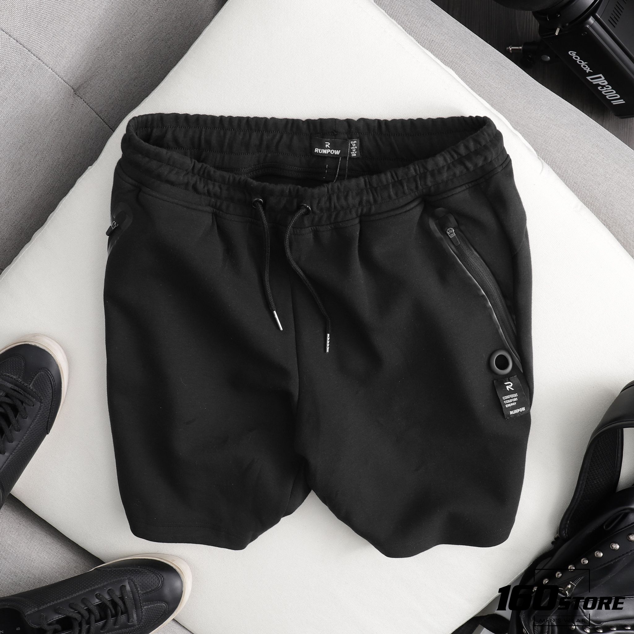 Quần short thun RUNPOW jersey