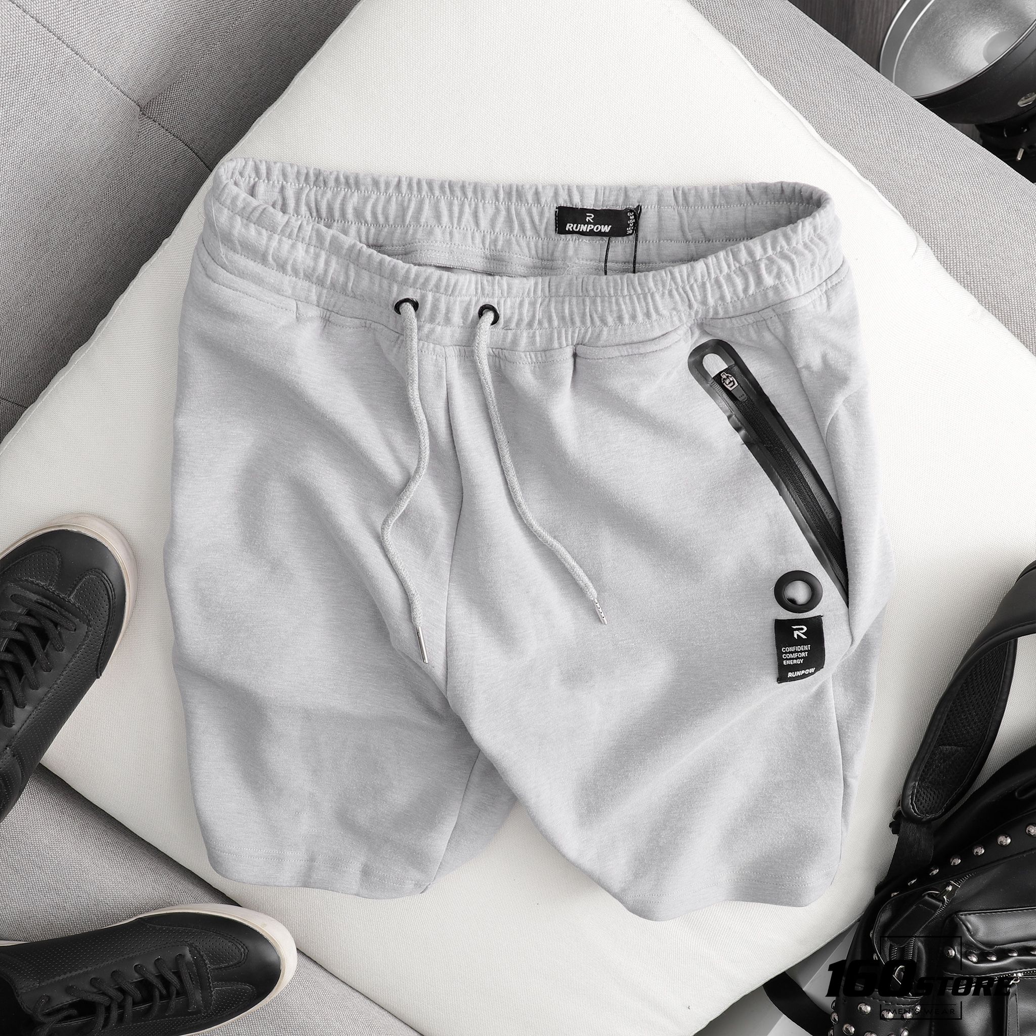 Quần short thun RUNPOW jersey