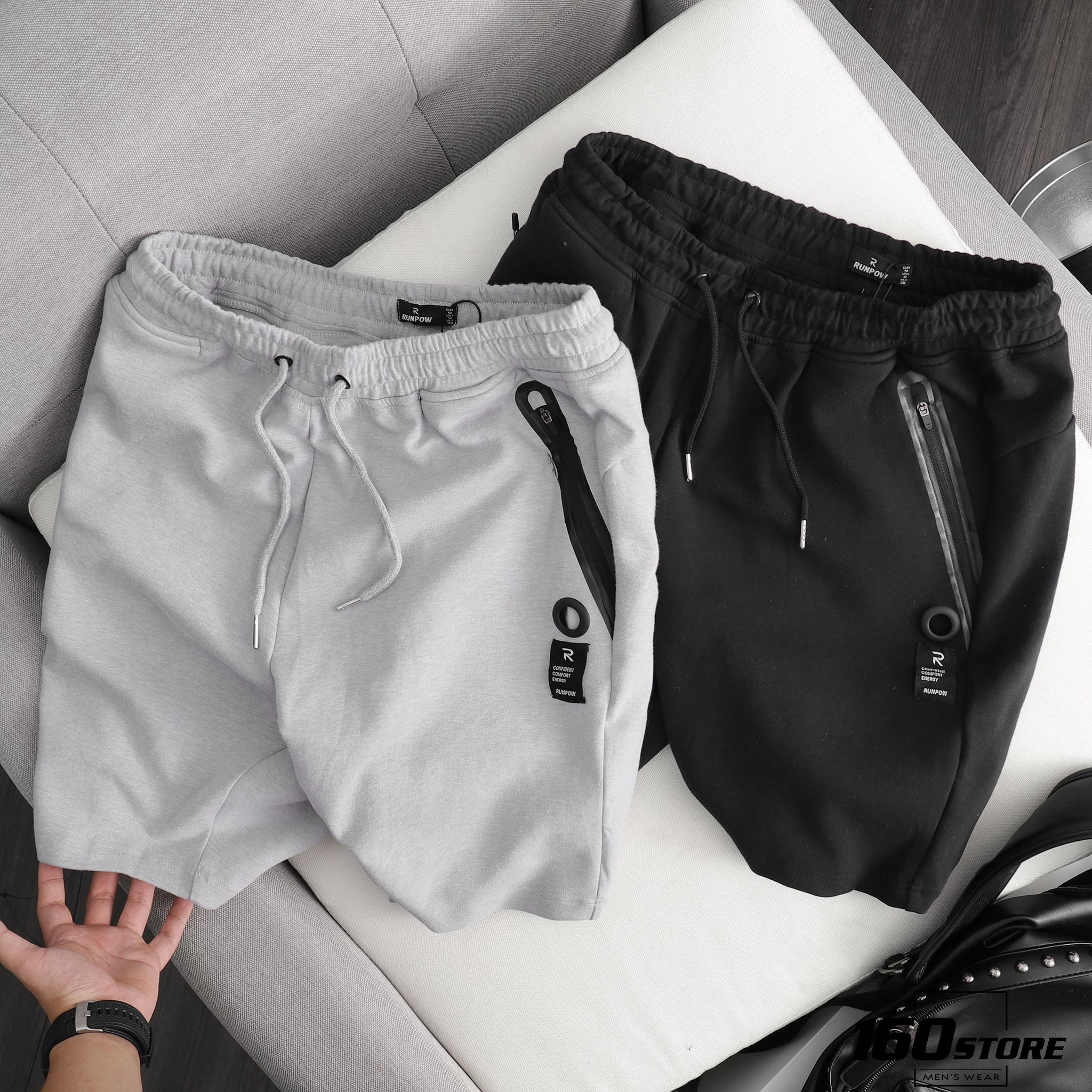 Quần short thun RUNPOW jersey