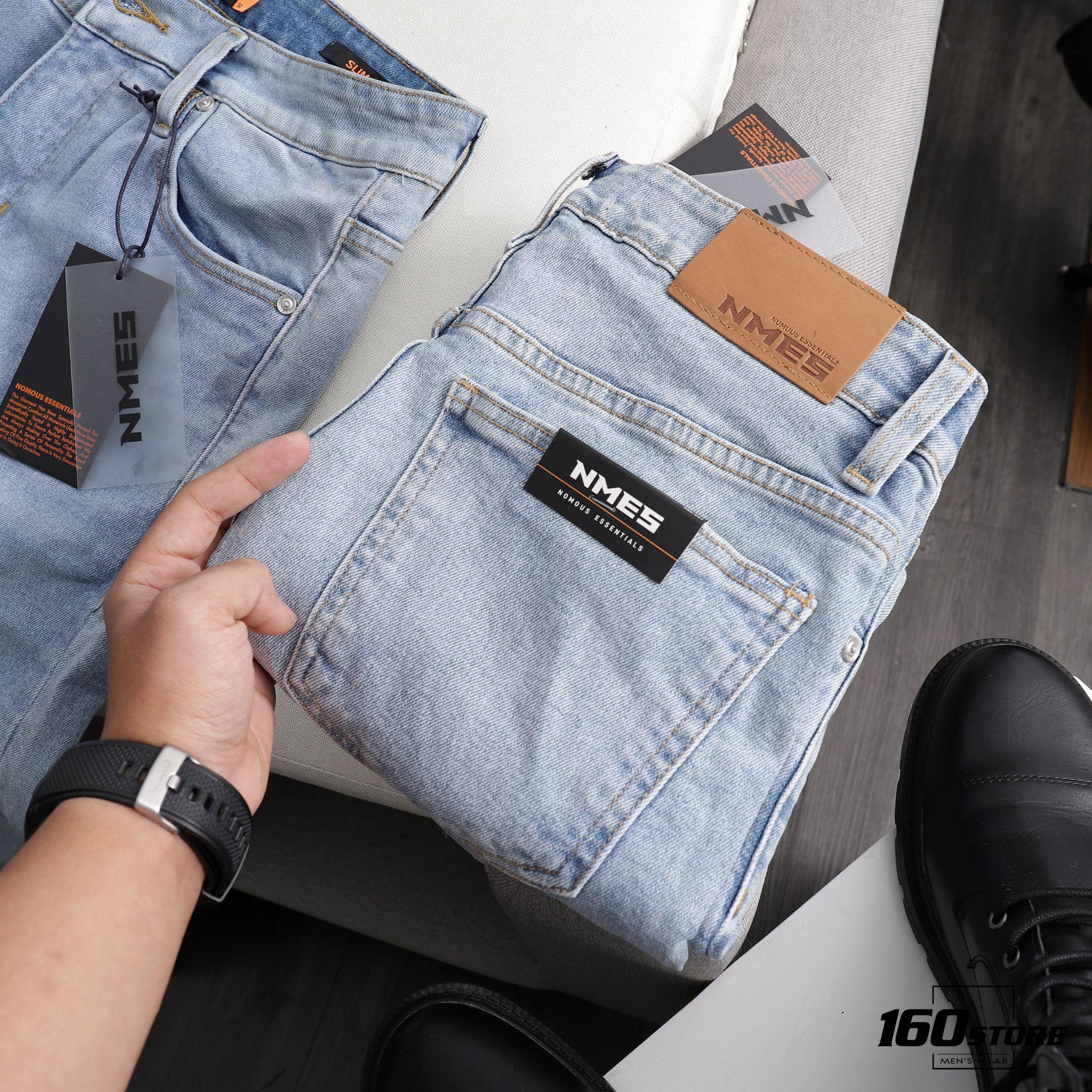 Quần jeans NOMOUS ESSENTIALS slim
