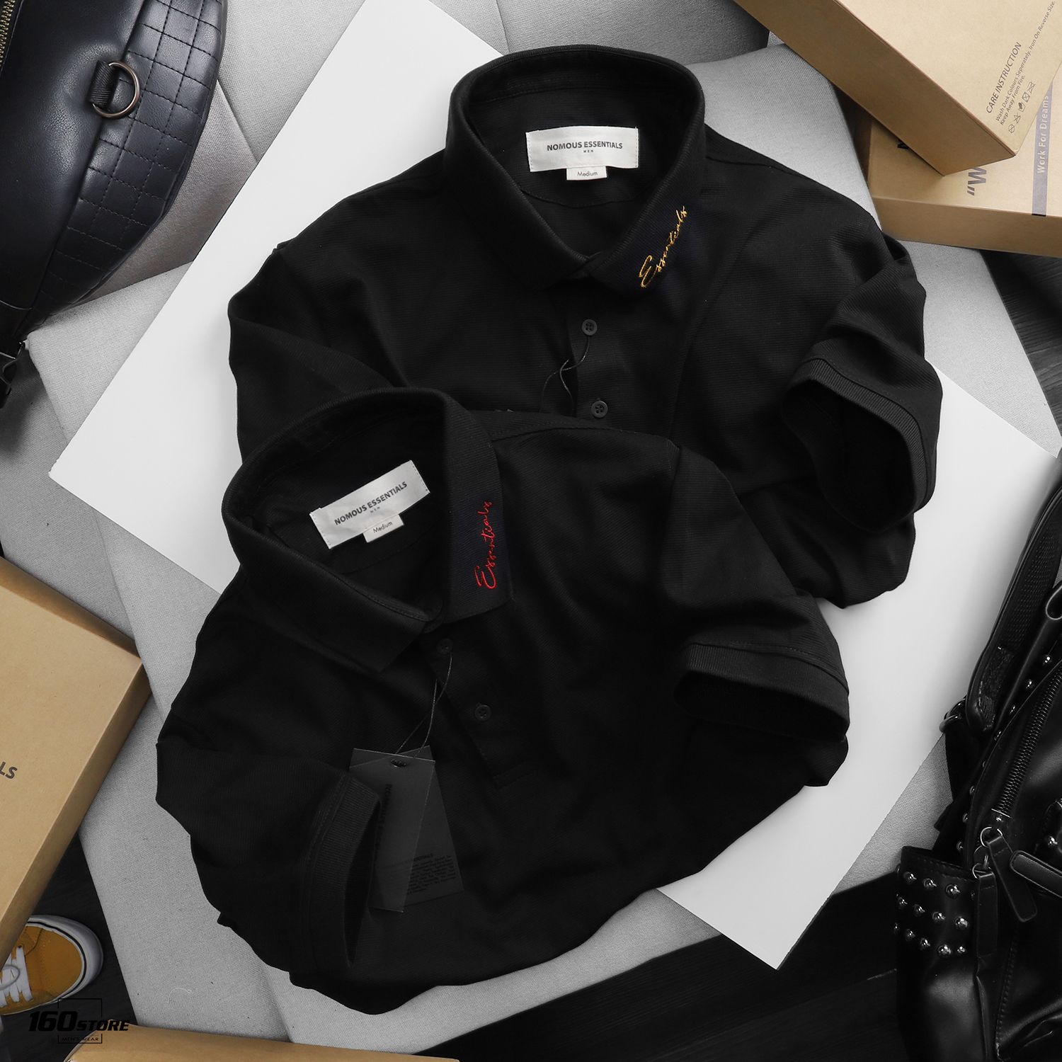 Áo polo Nomous Essentials embroidery signature