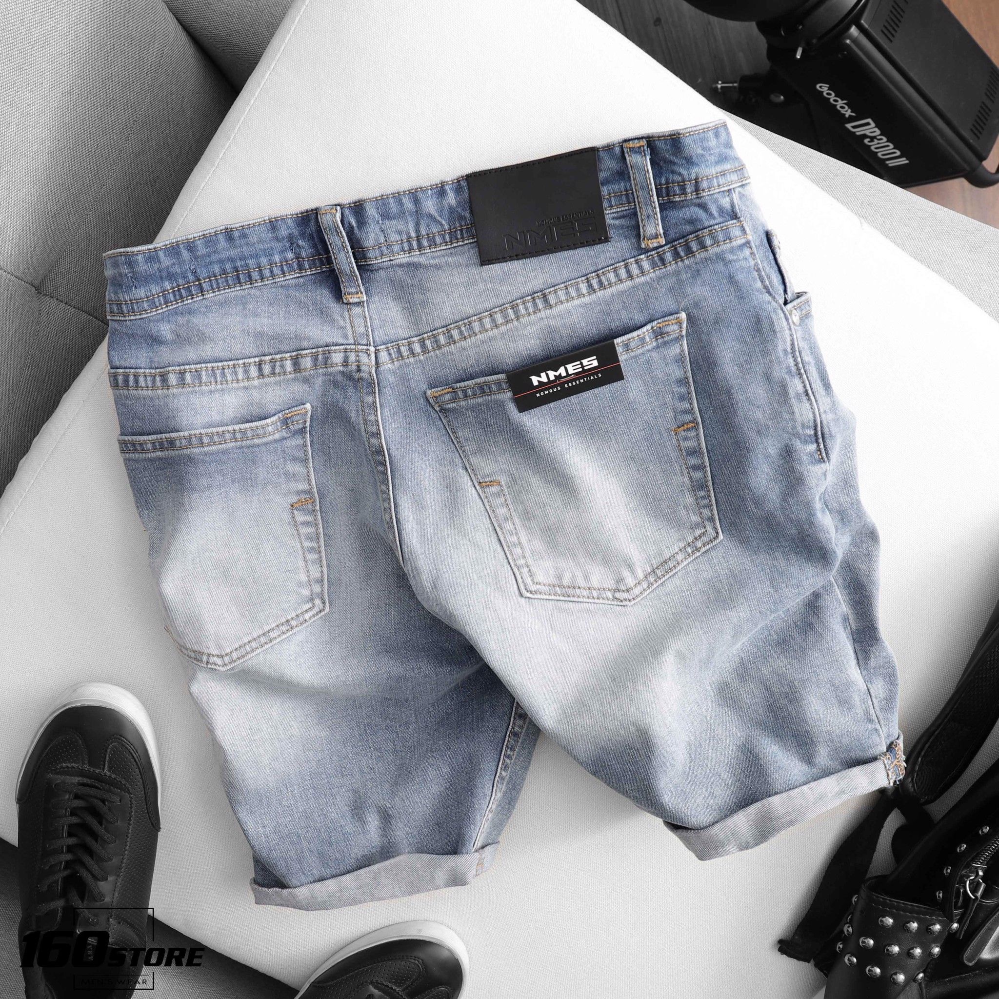 Quần short jeans NOMOUS ESSENTIALS slim