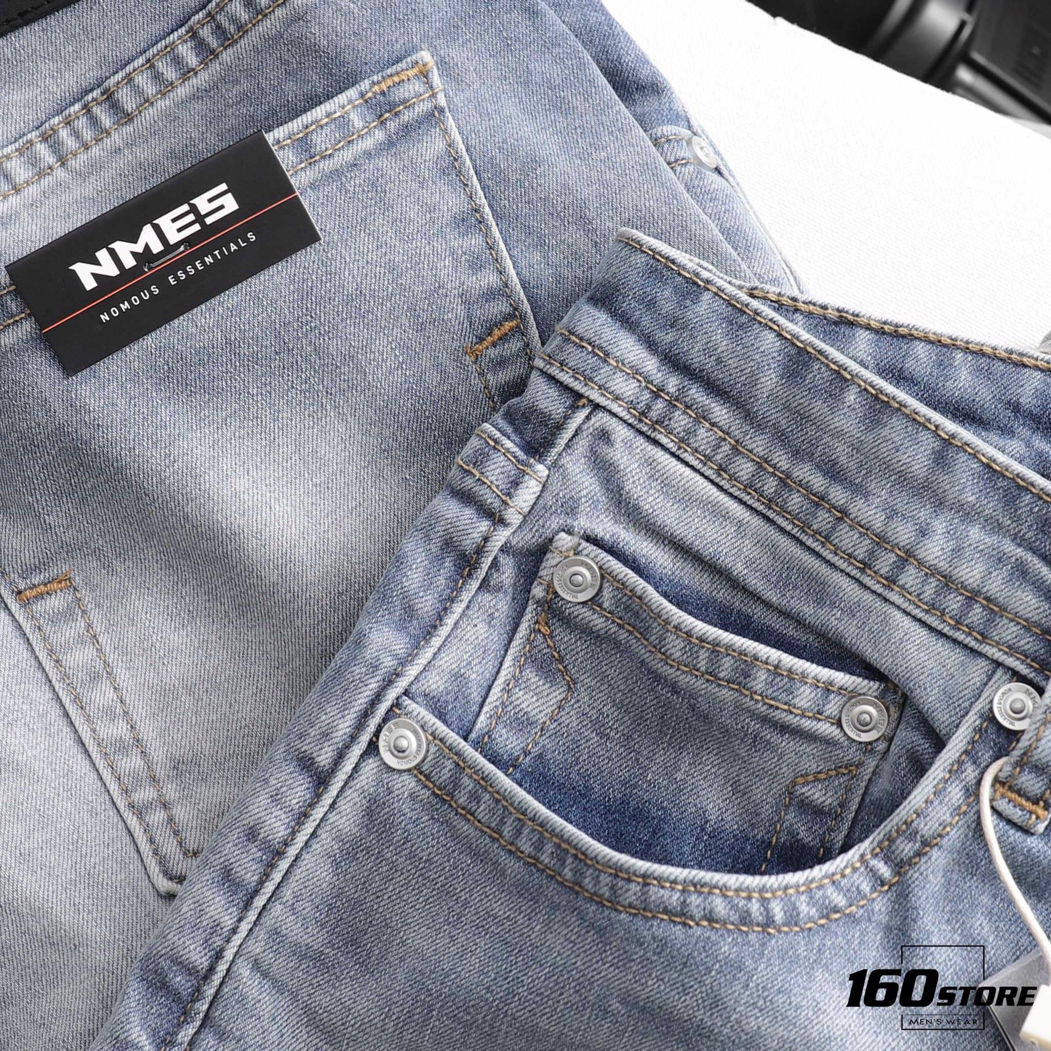 Quần short jeans NOMOUS ESSENTIALS slim