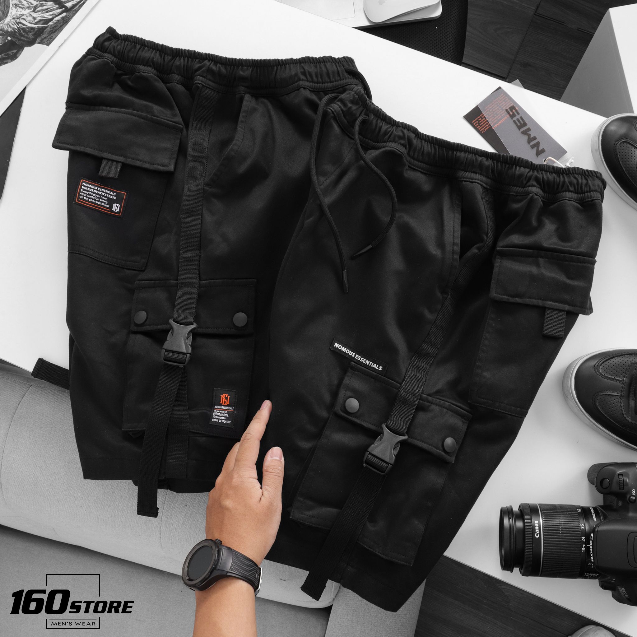 Quần short NOMOUS ESSENTIALS Streetwear