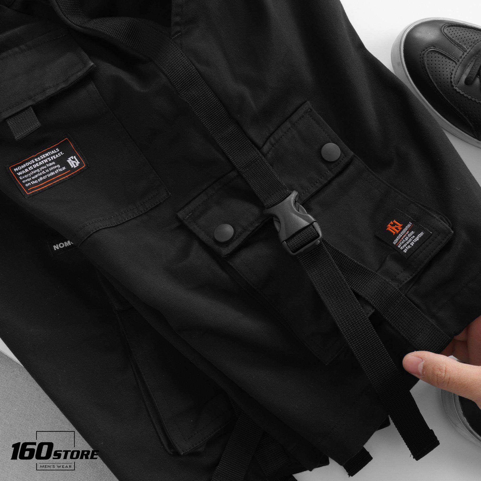 Quần short NOMOUS ESSENTIALS Streetwear