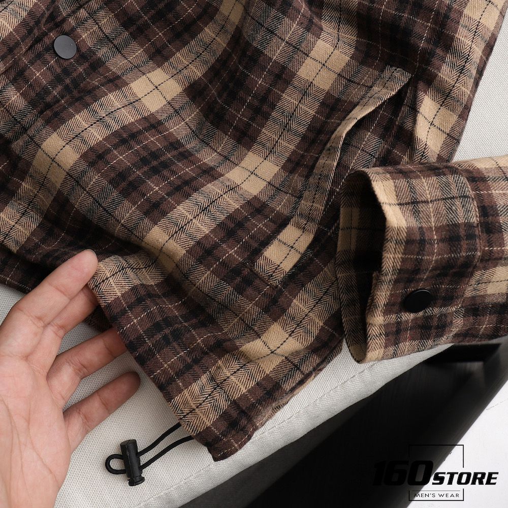 Áo khoác caro BOUTON flannel jacket