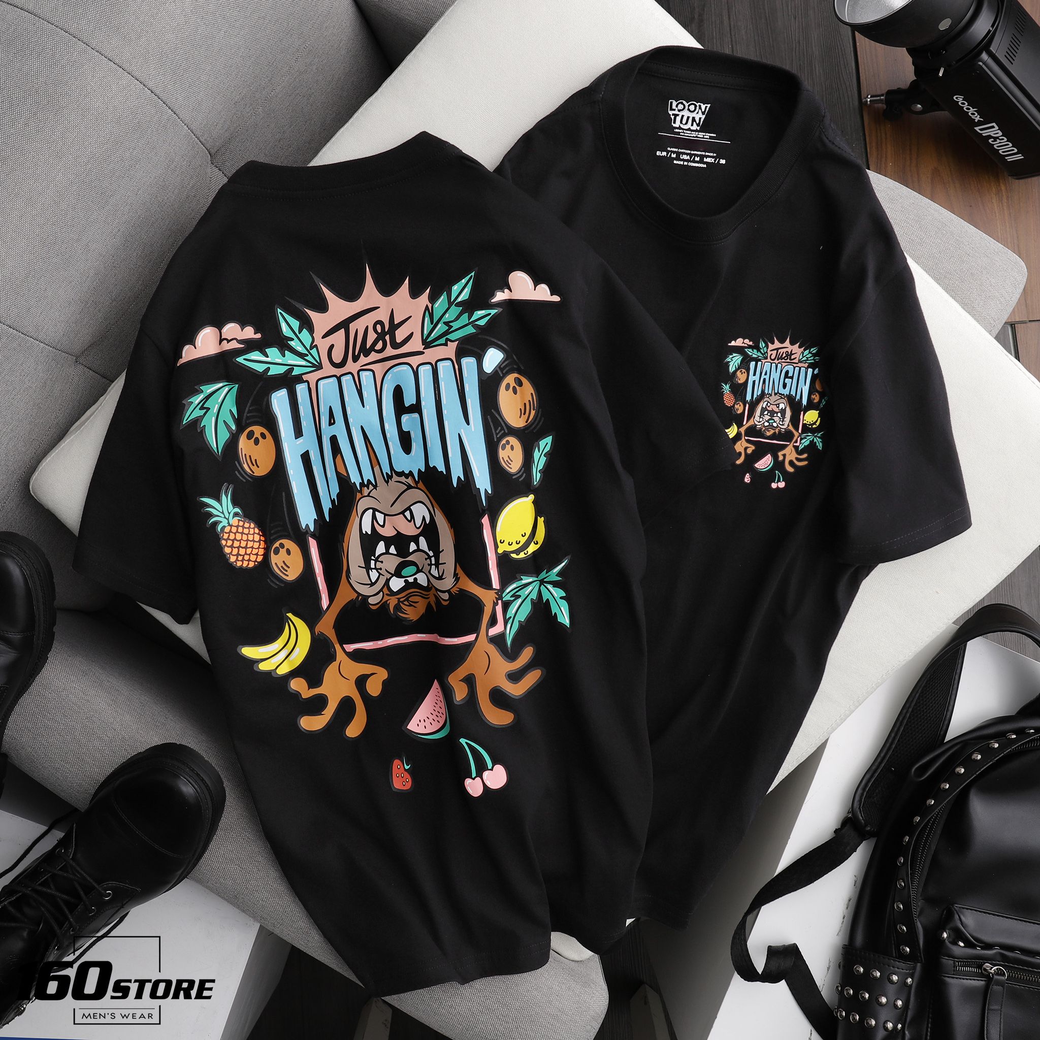 Áo thun P.B Hangin Printed