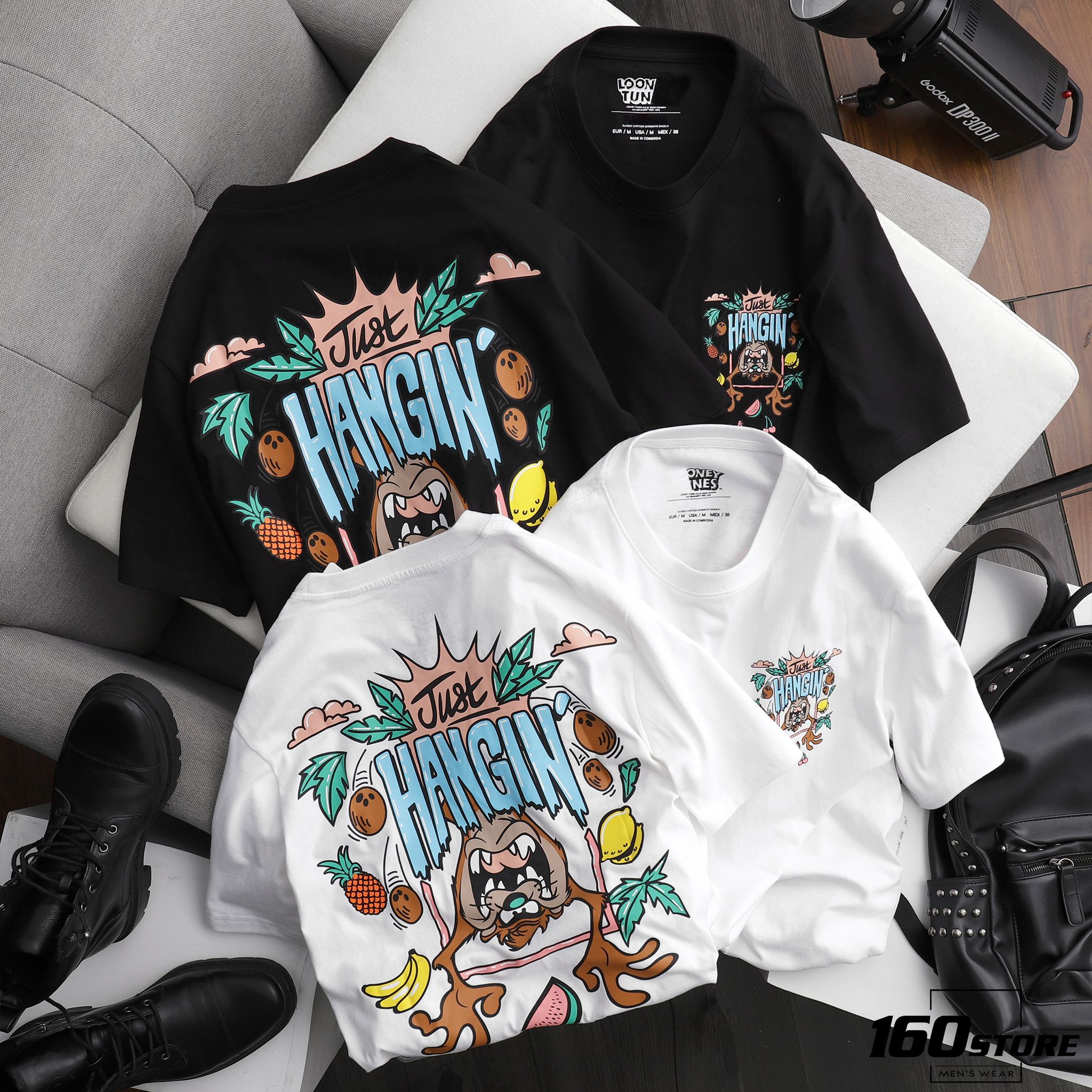 Áo thun P.B Hangin Printed